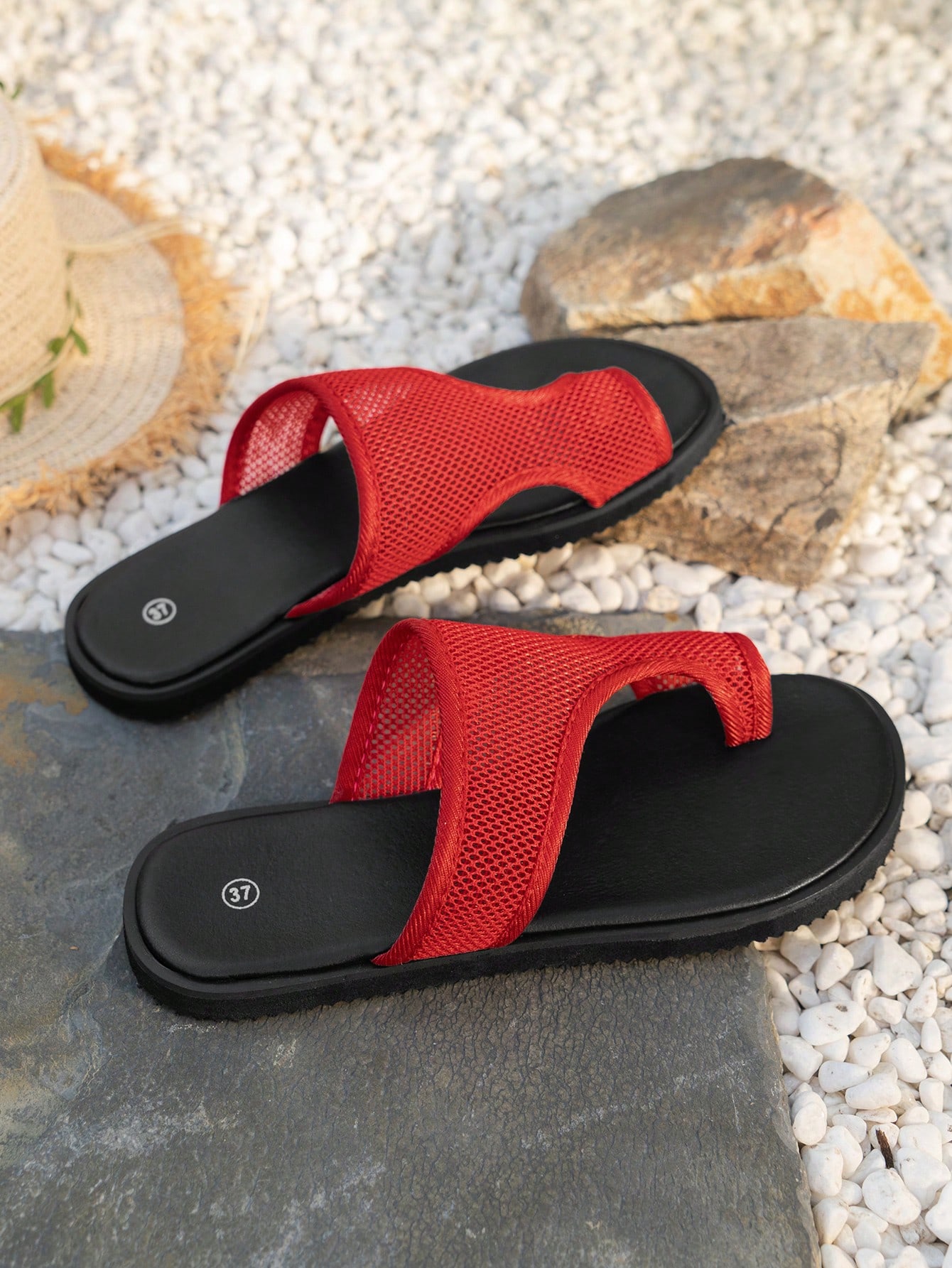 In Red Women Sandals