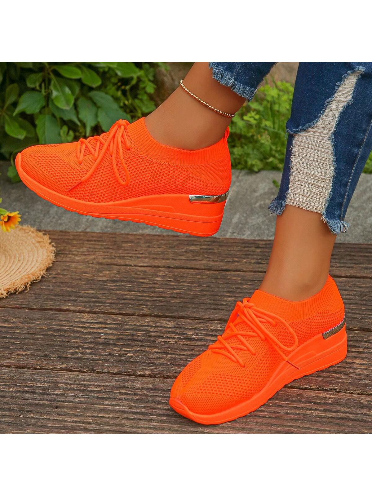 In Orange Women Shoes