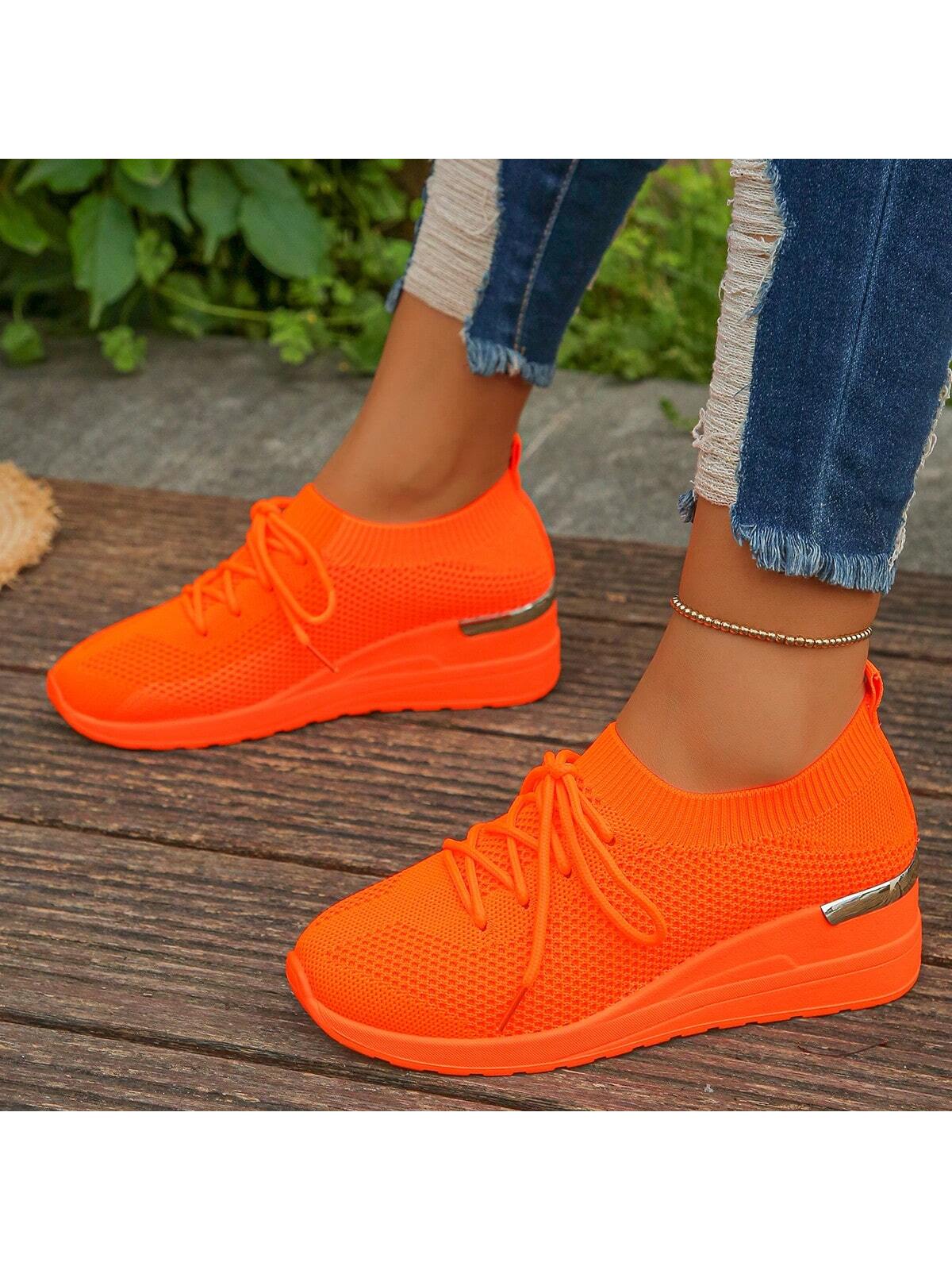 In Orange Women Shoes