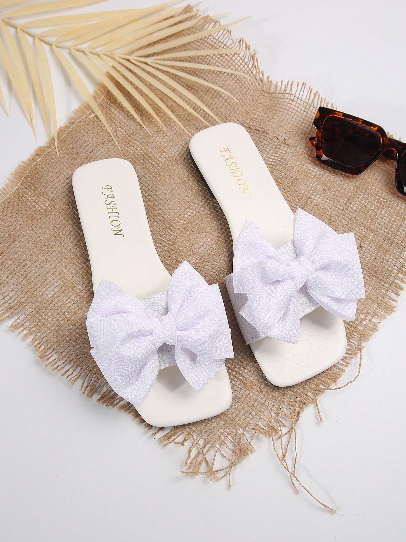 In White Women Flat Sandals