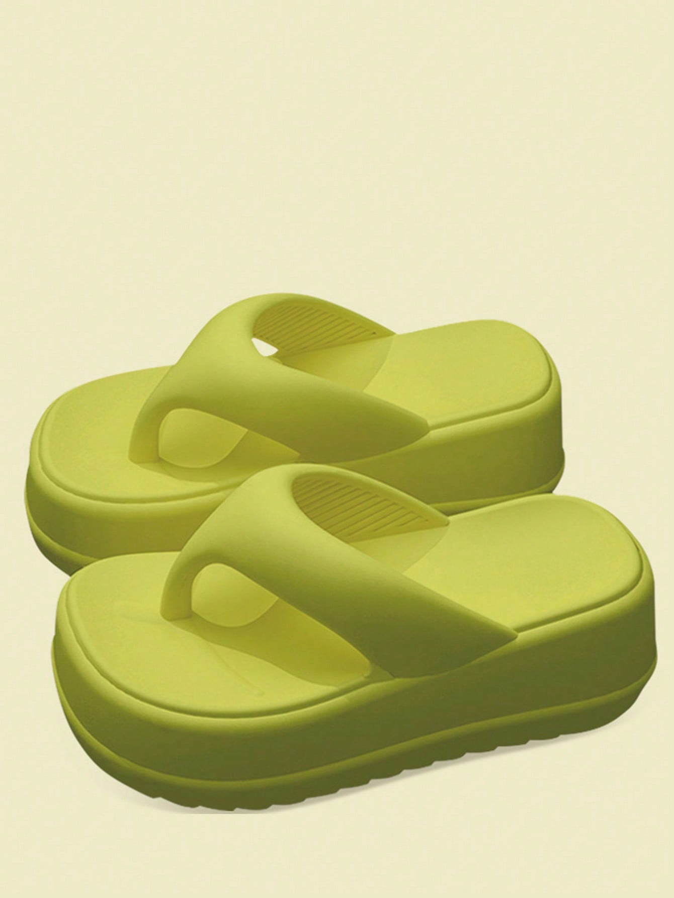 In Green Women Flip-Flops