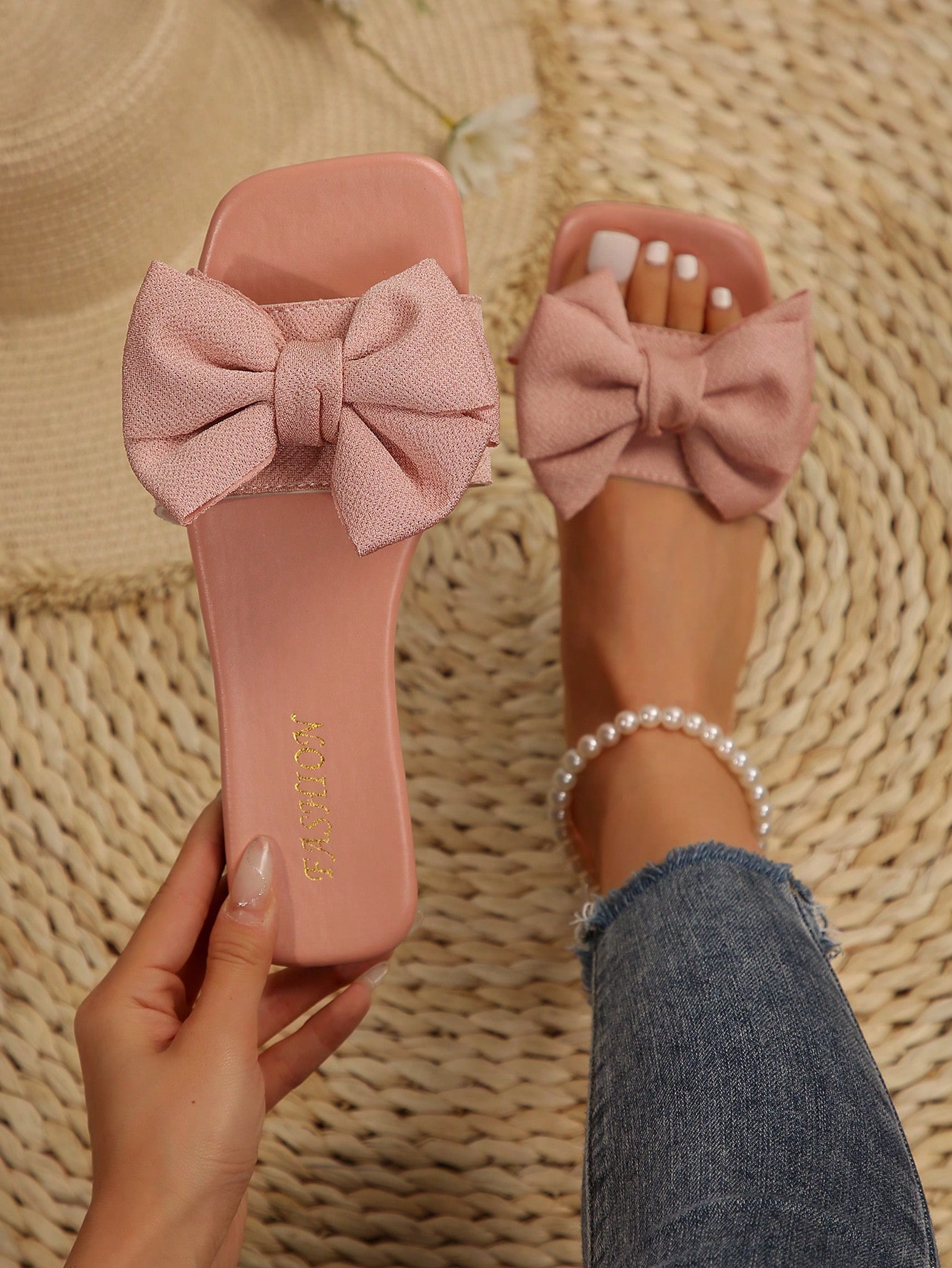 In Pink Women Flat Sandals