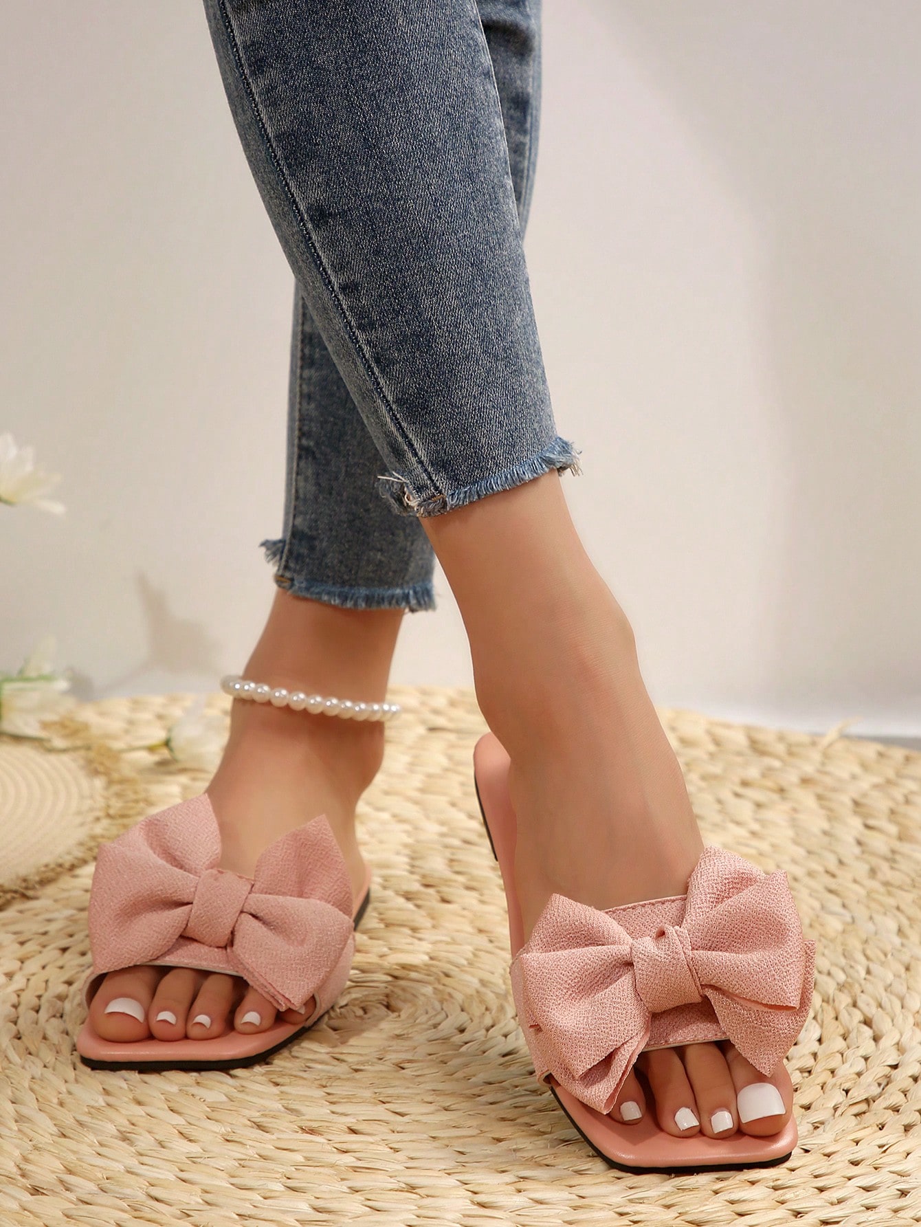 In Pink Women Flat Sandals