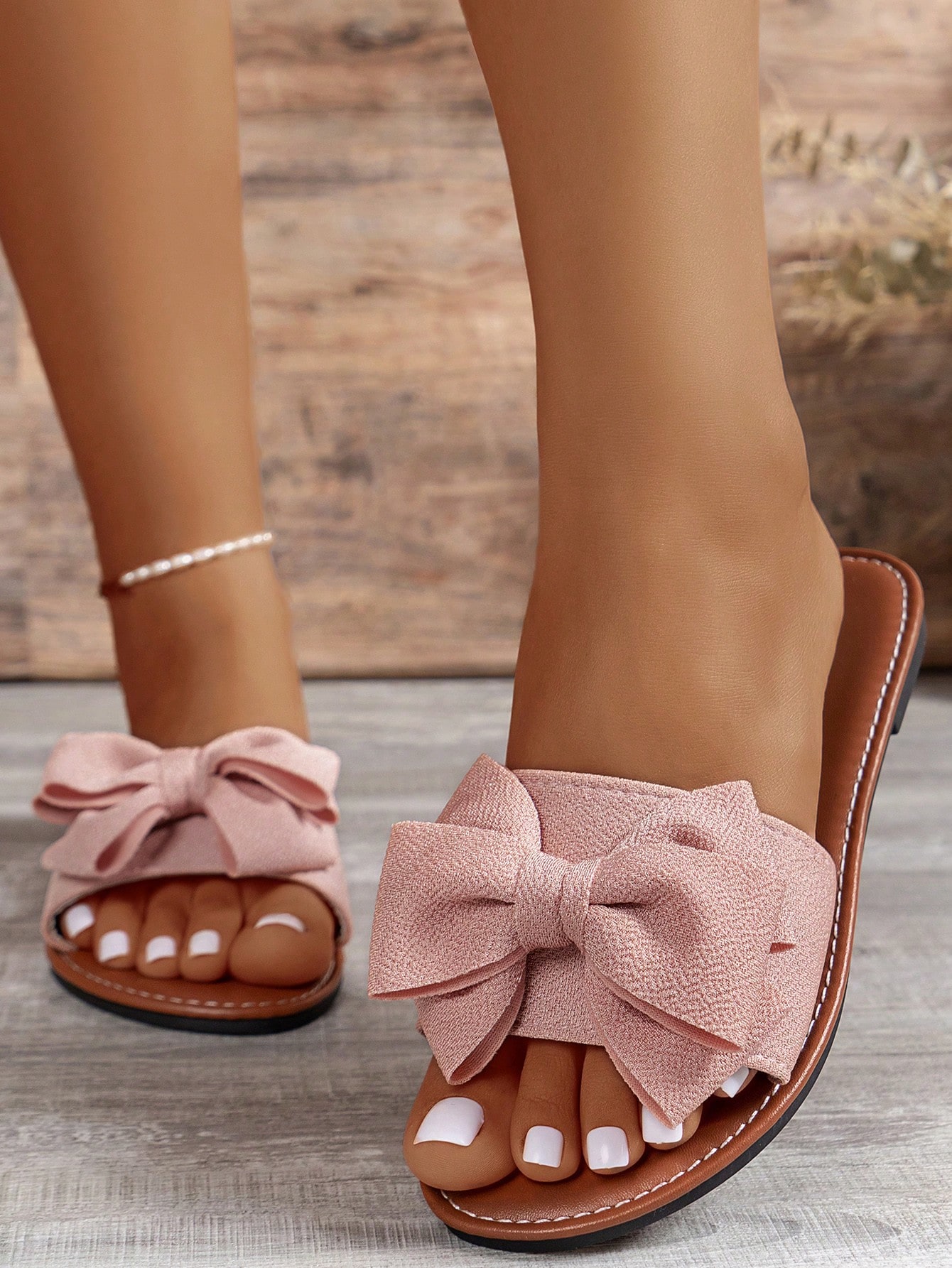 In Pink Women Flat Sandals