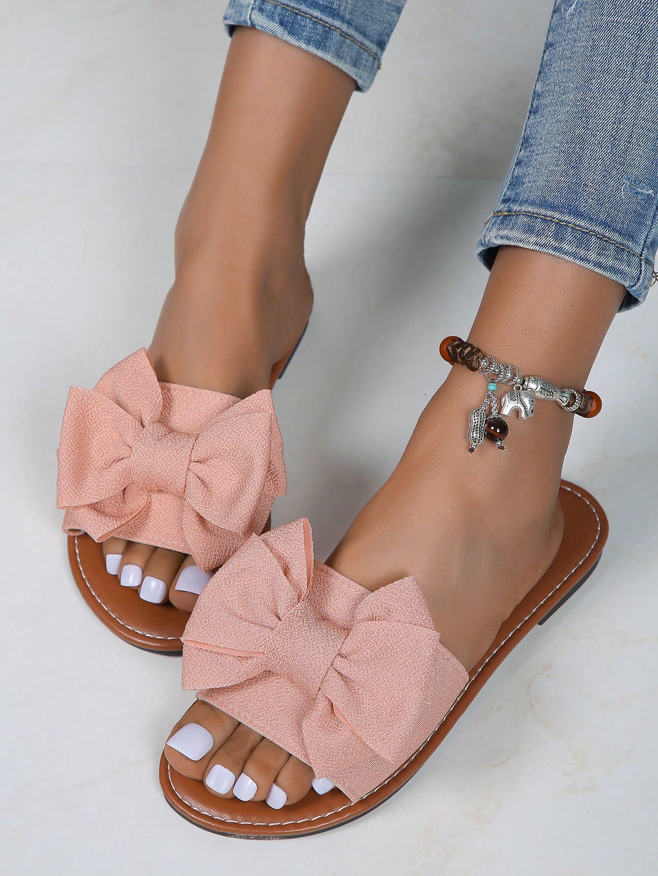 In Pink Women Flat Sandals