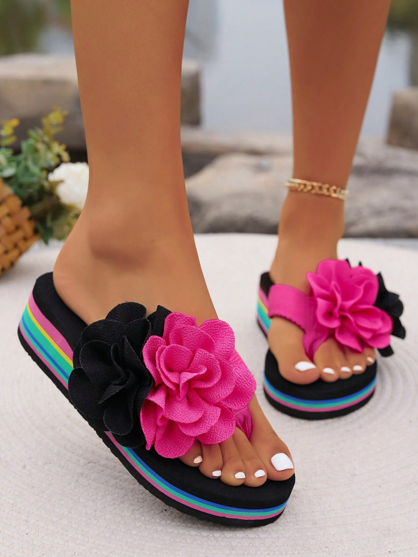 In Multicolor Women Sandals