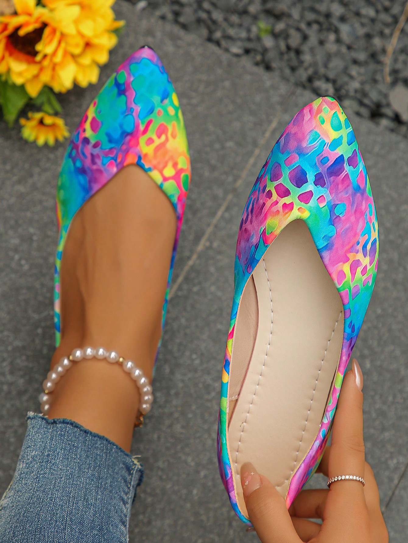 In Multicolor Women Flats