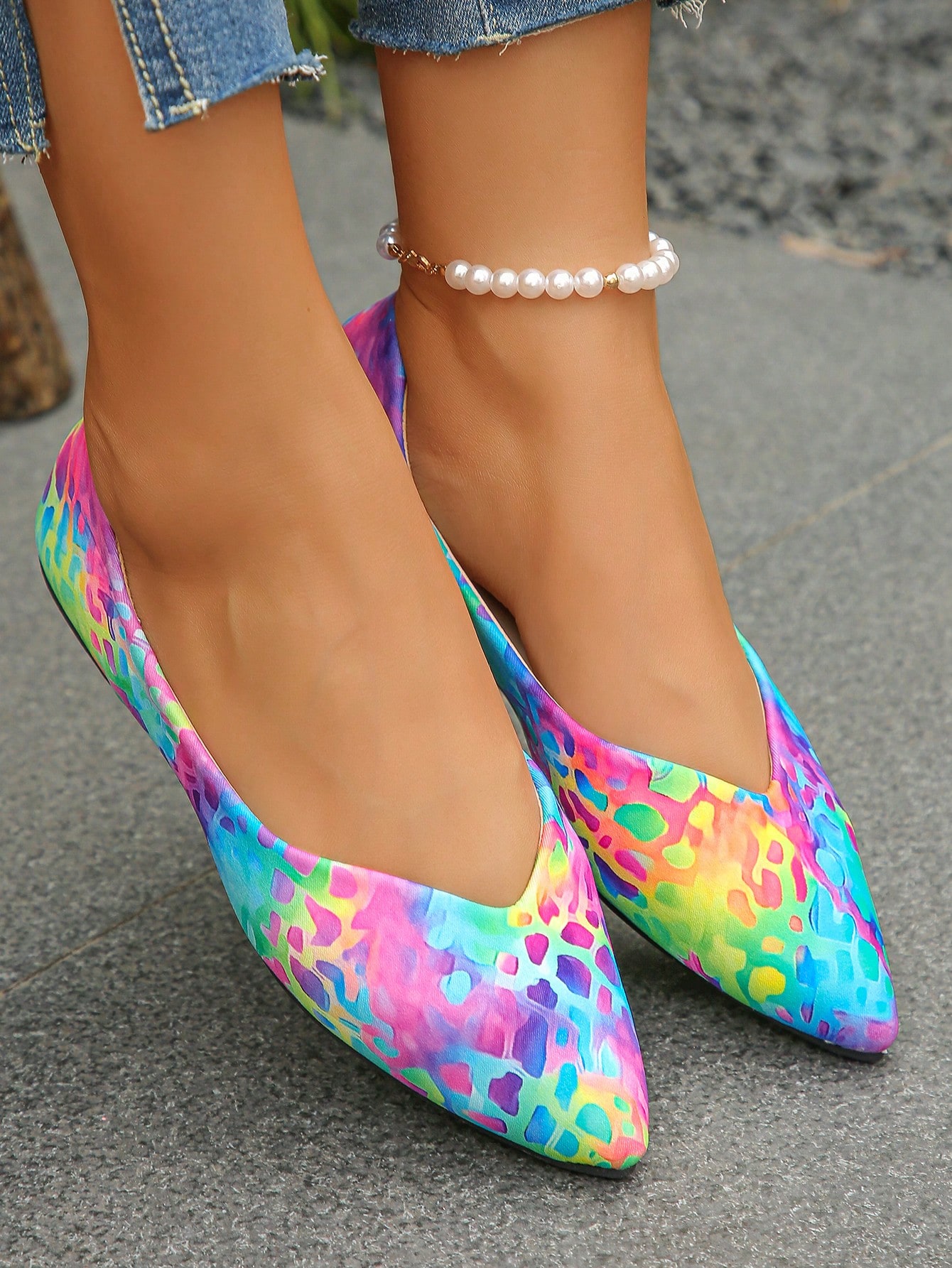 In Multicolor Women Flats