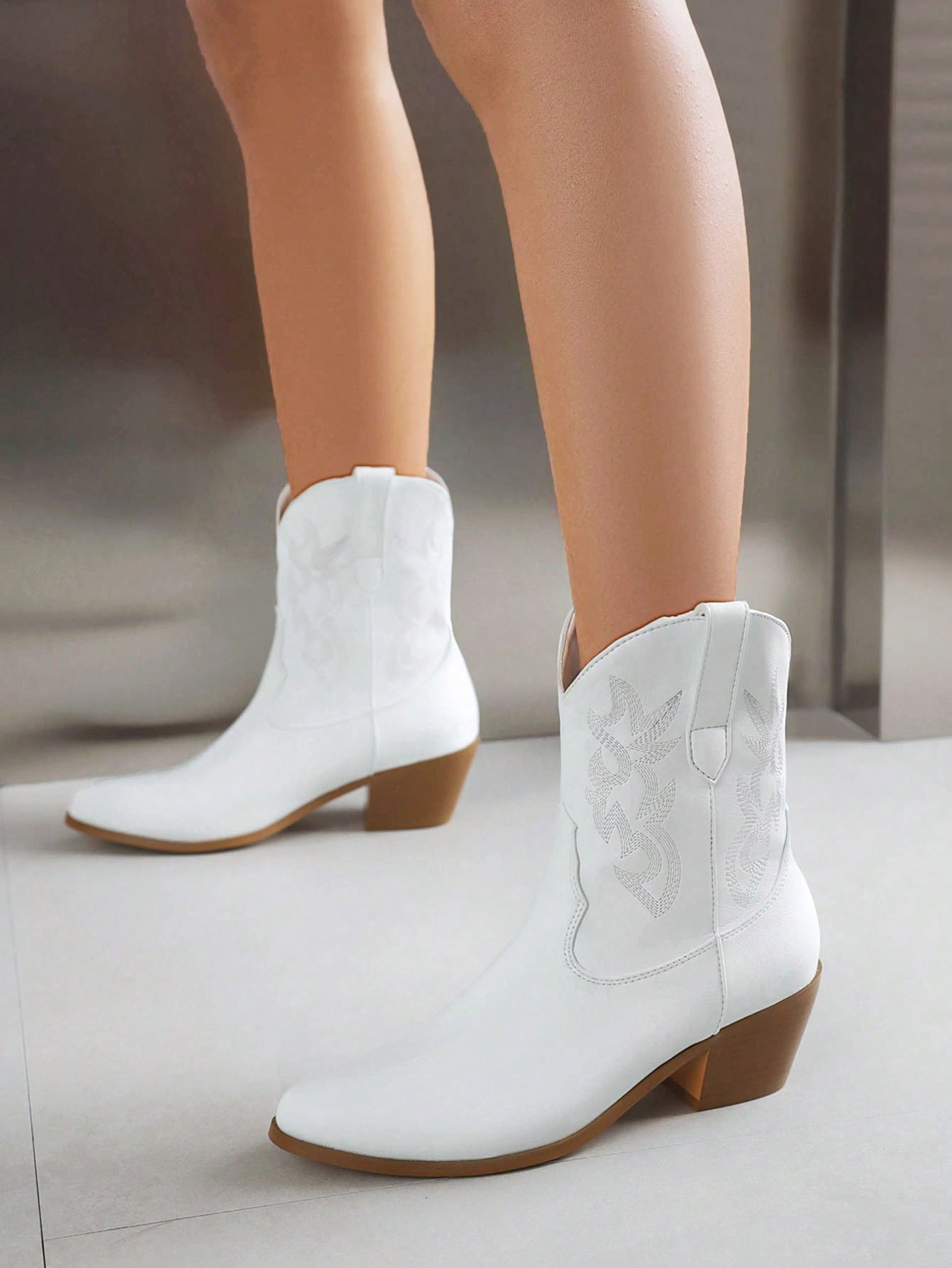 In White Women Ankle Boots & Booties