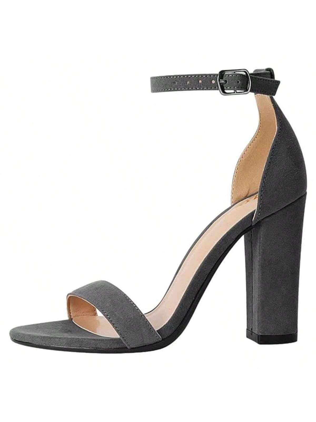 In Grey Women Heeled Sandals