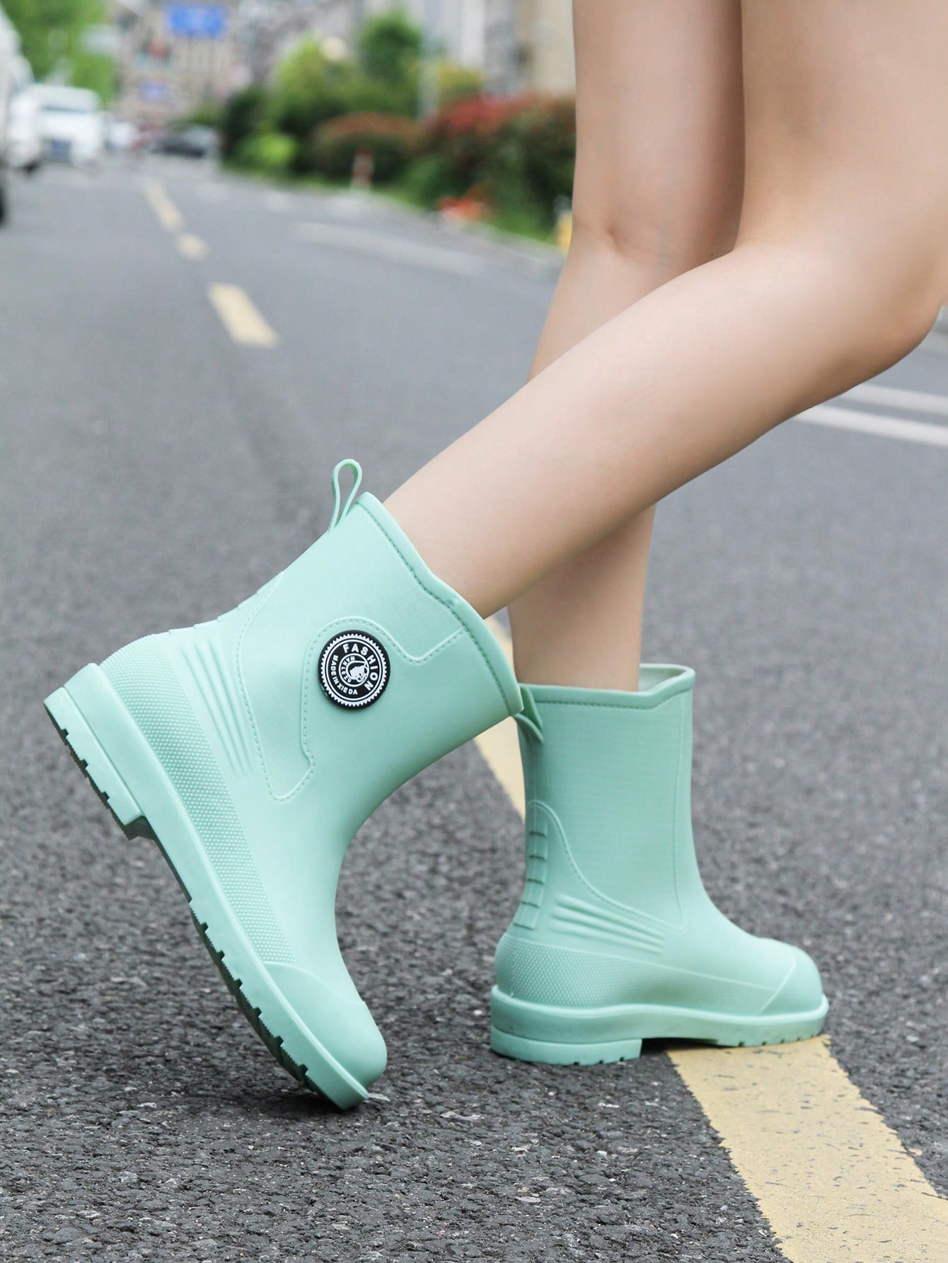 In Mint Green Women Shoes