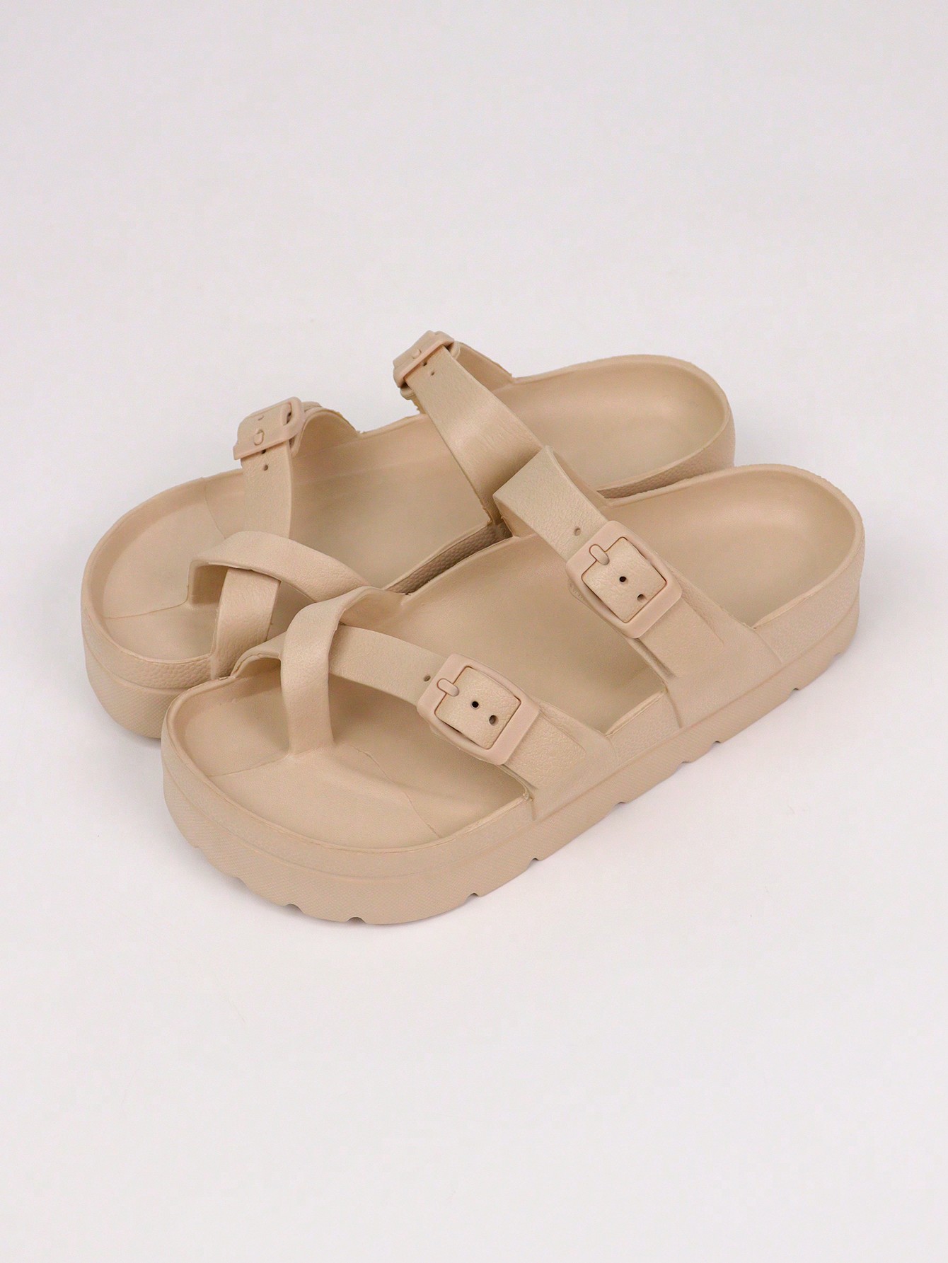 In Khaki Women Slides