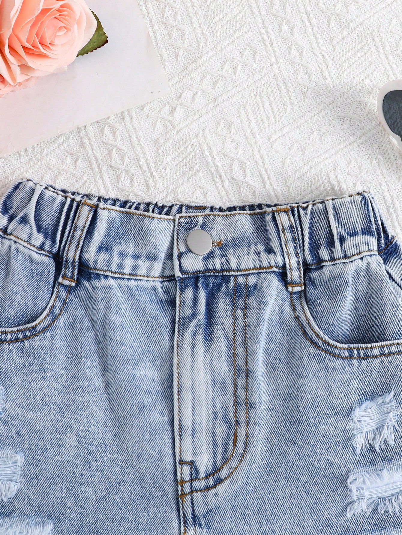 Tween Girls Denim Shorts