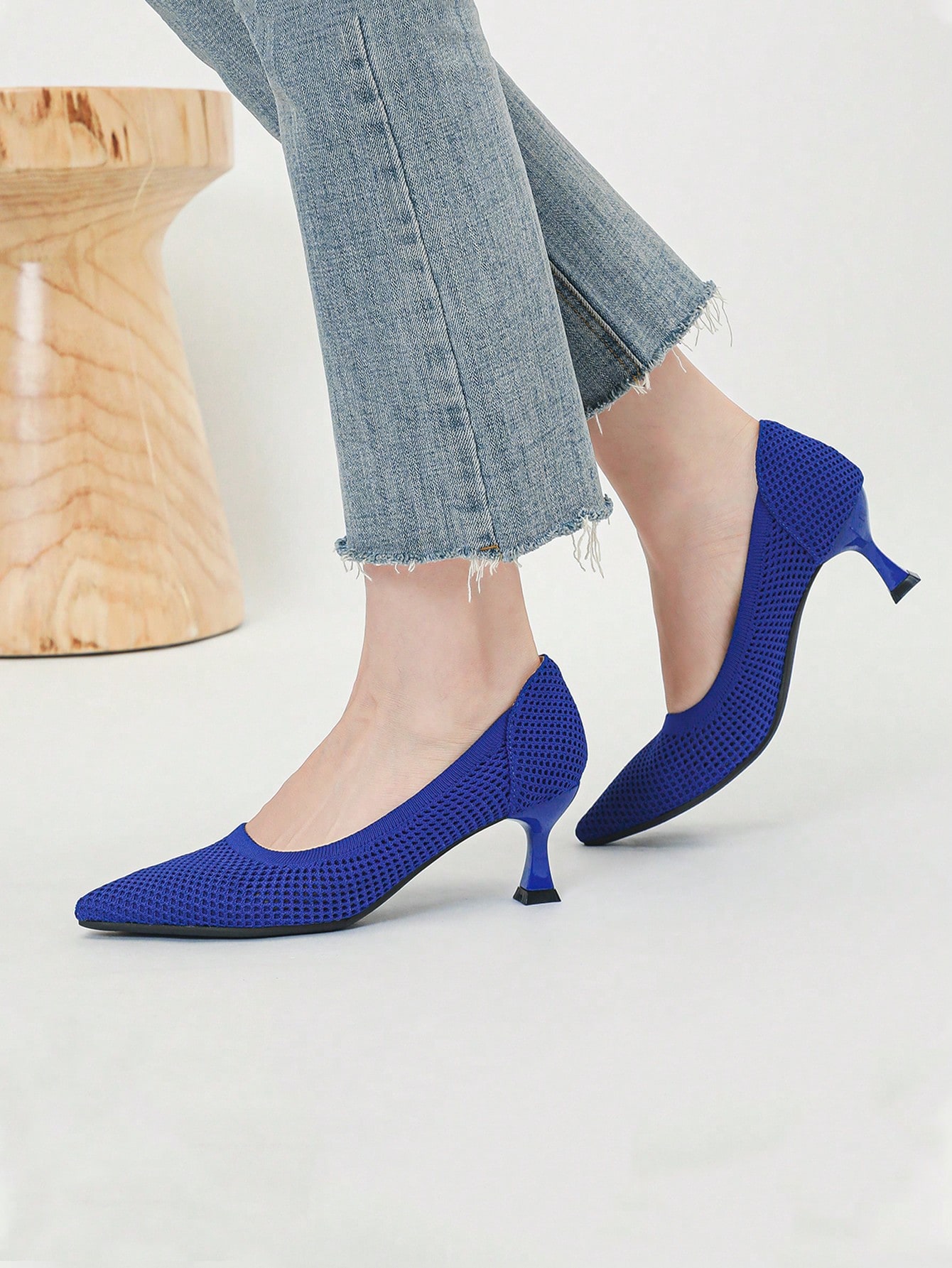 In Blue Women Pumps