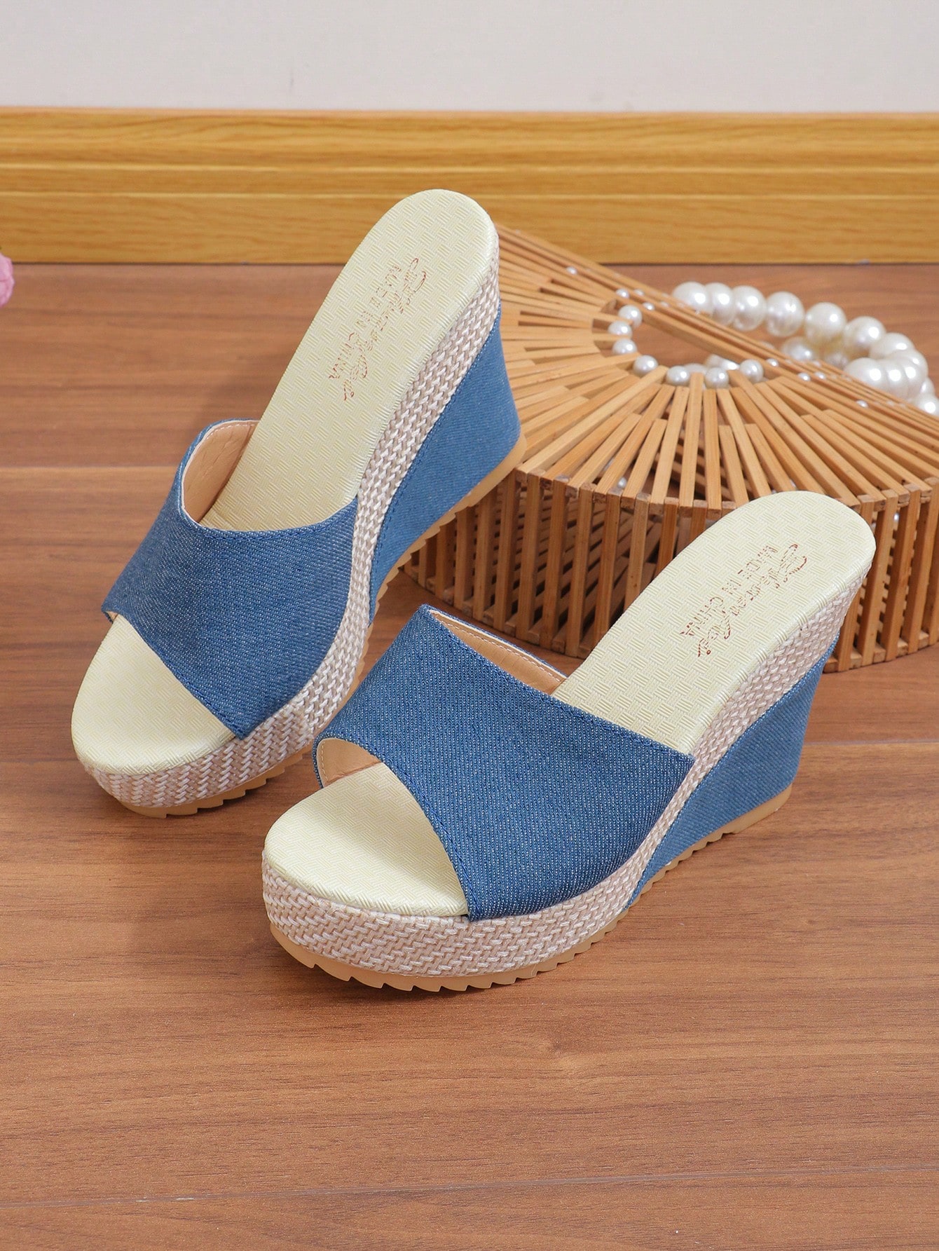 In Blue Women Platforms & Wedge Sandals