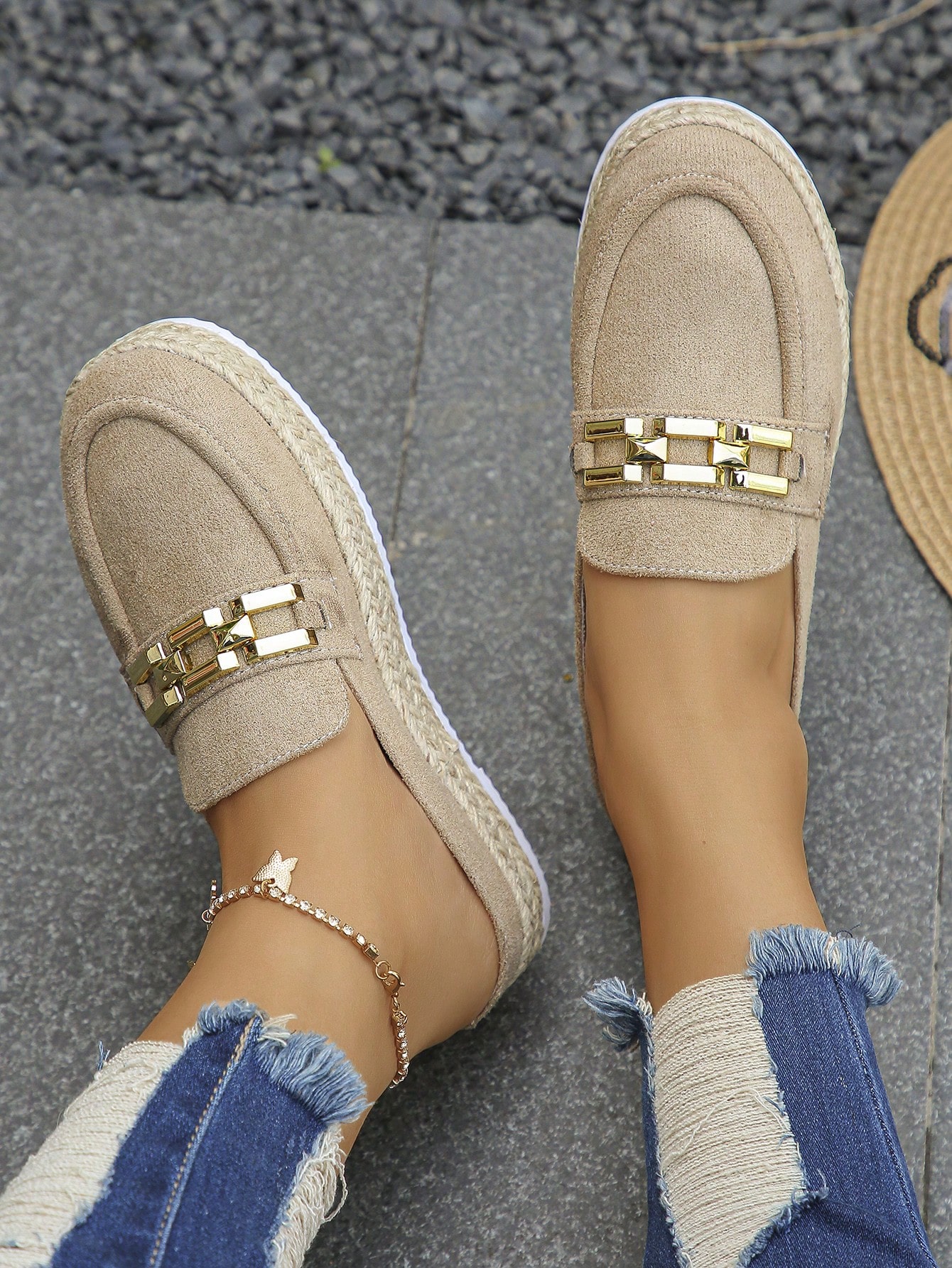 In Khaki Women Wedges & Flatform