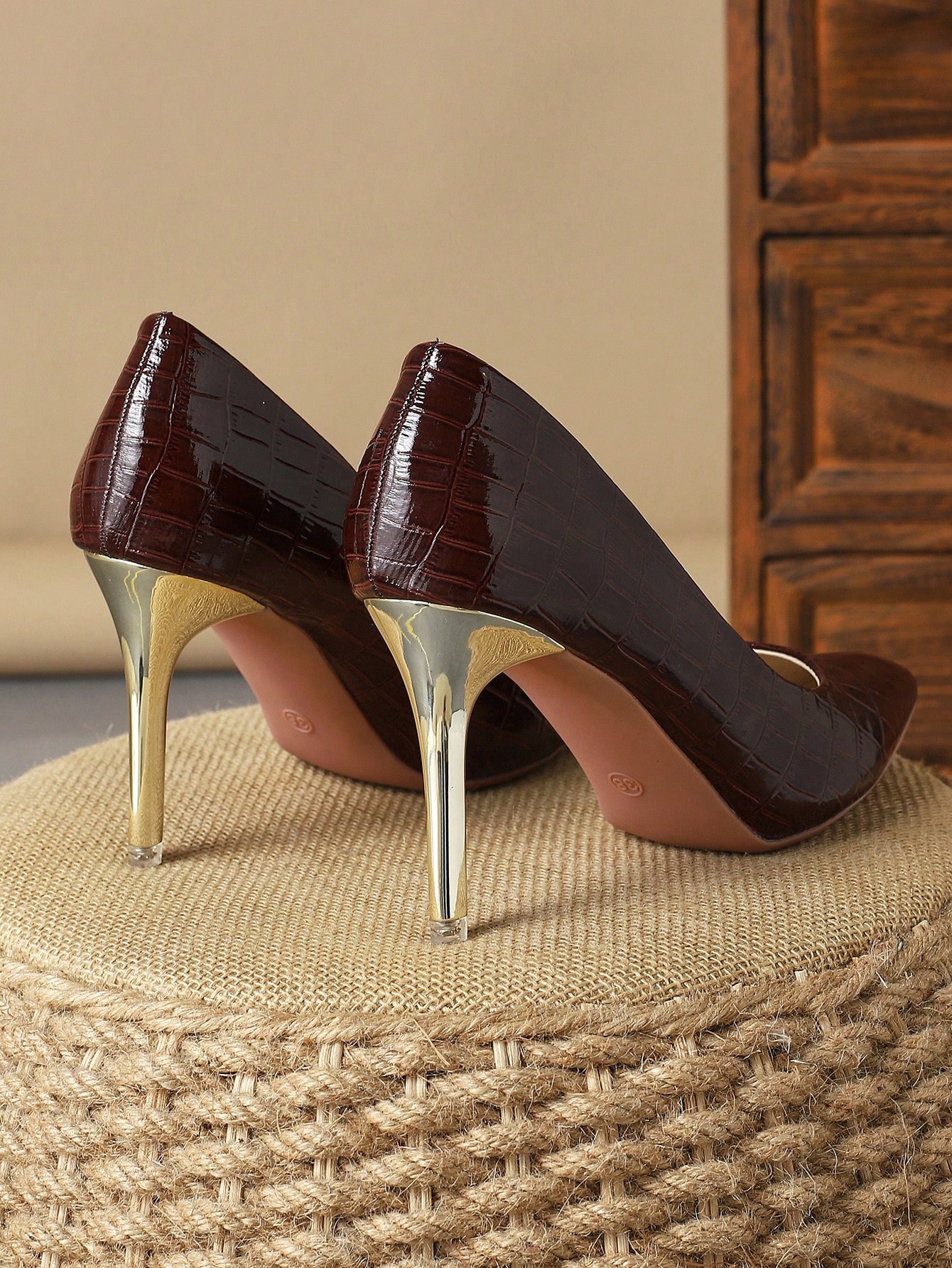 In Brown Women Pumps