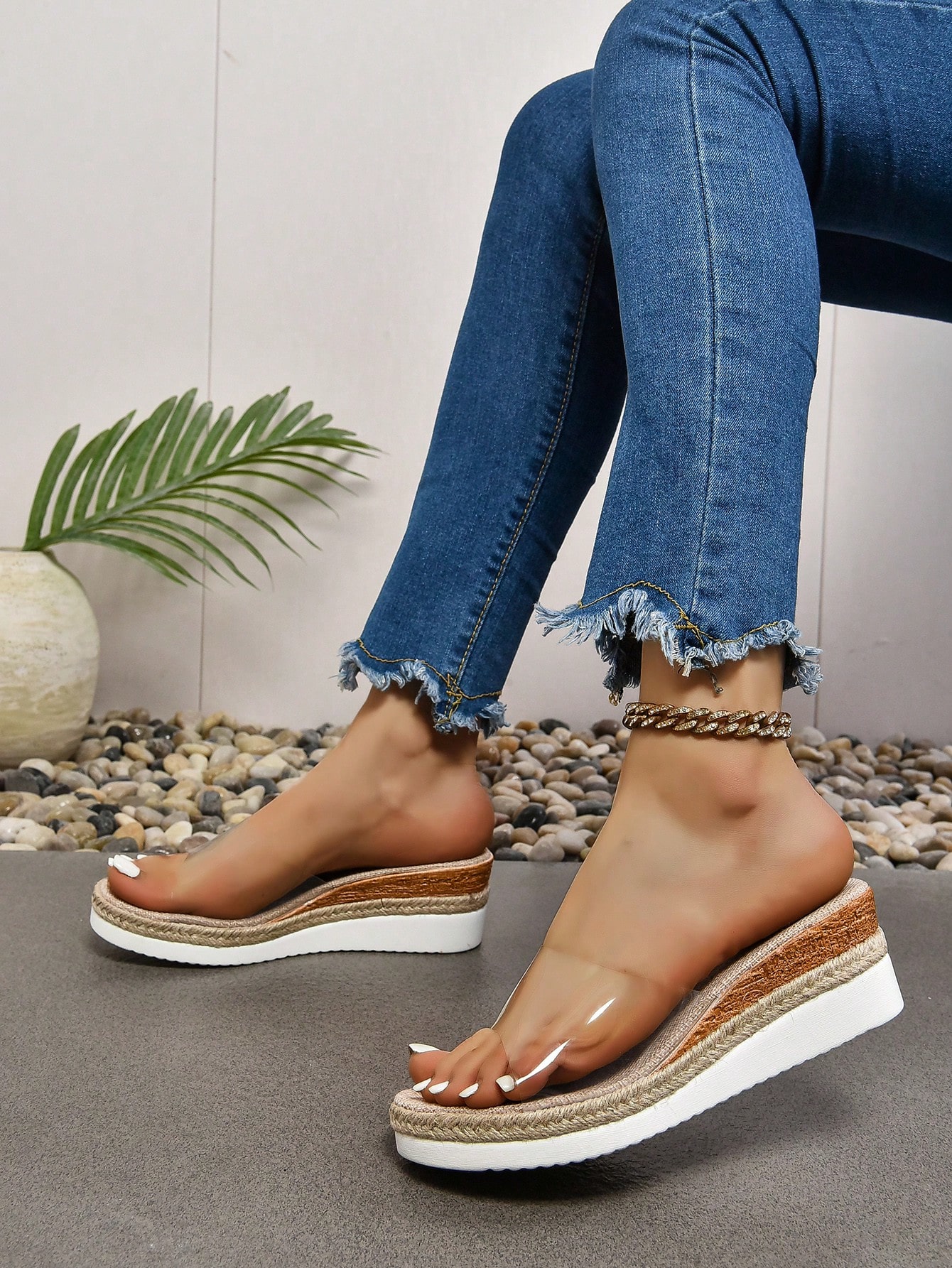 In Clear Women Sandals