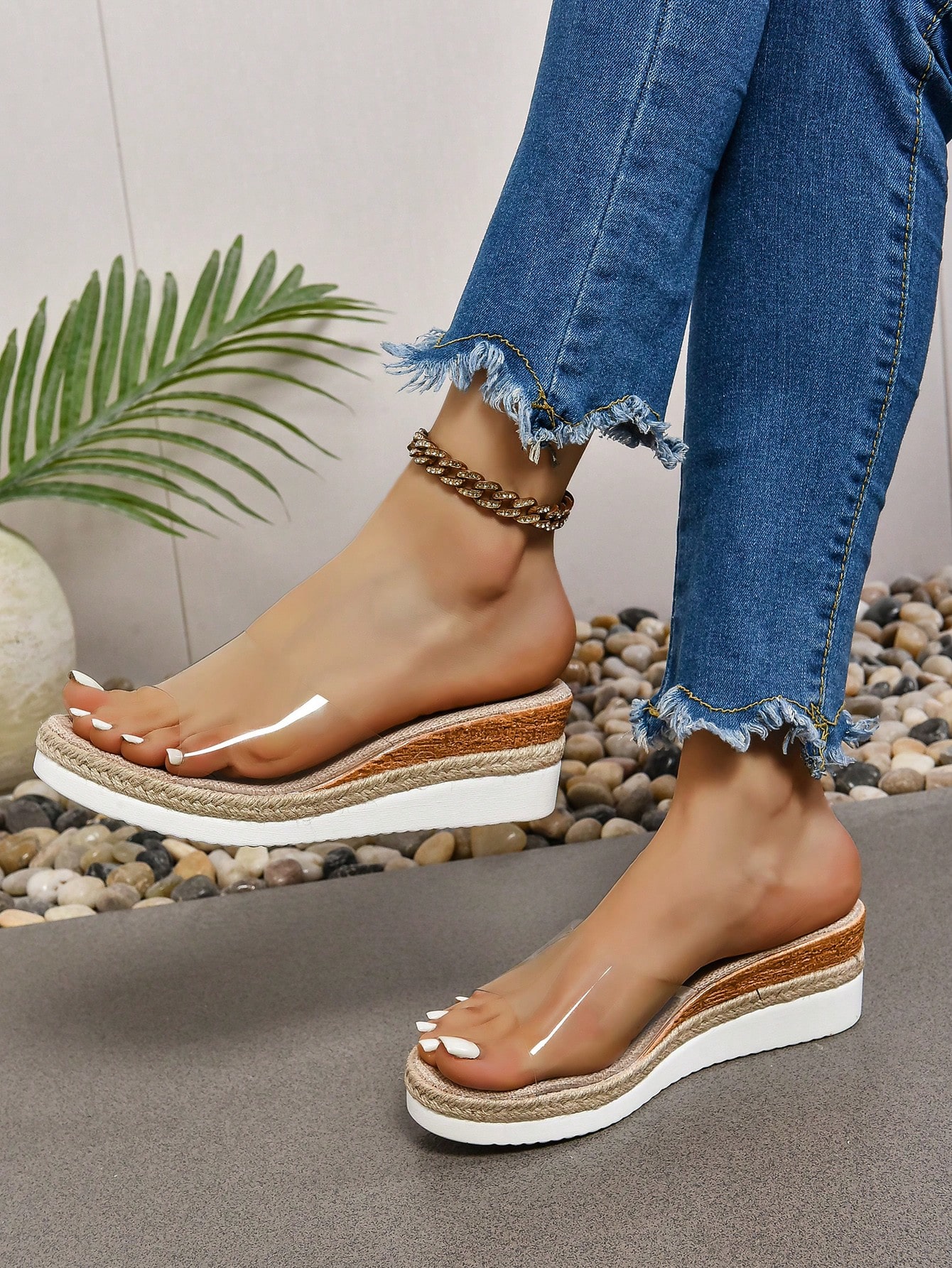 In Clear Women Sandals