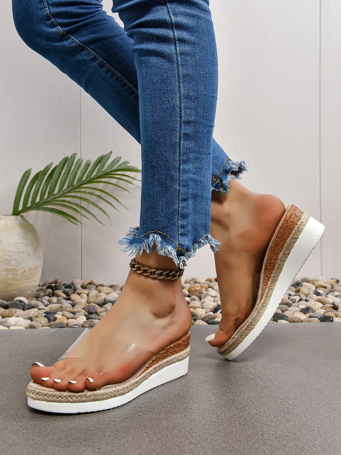 In Clear Women Sandals