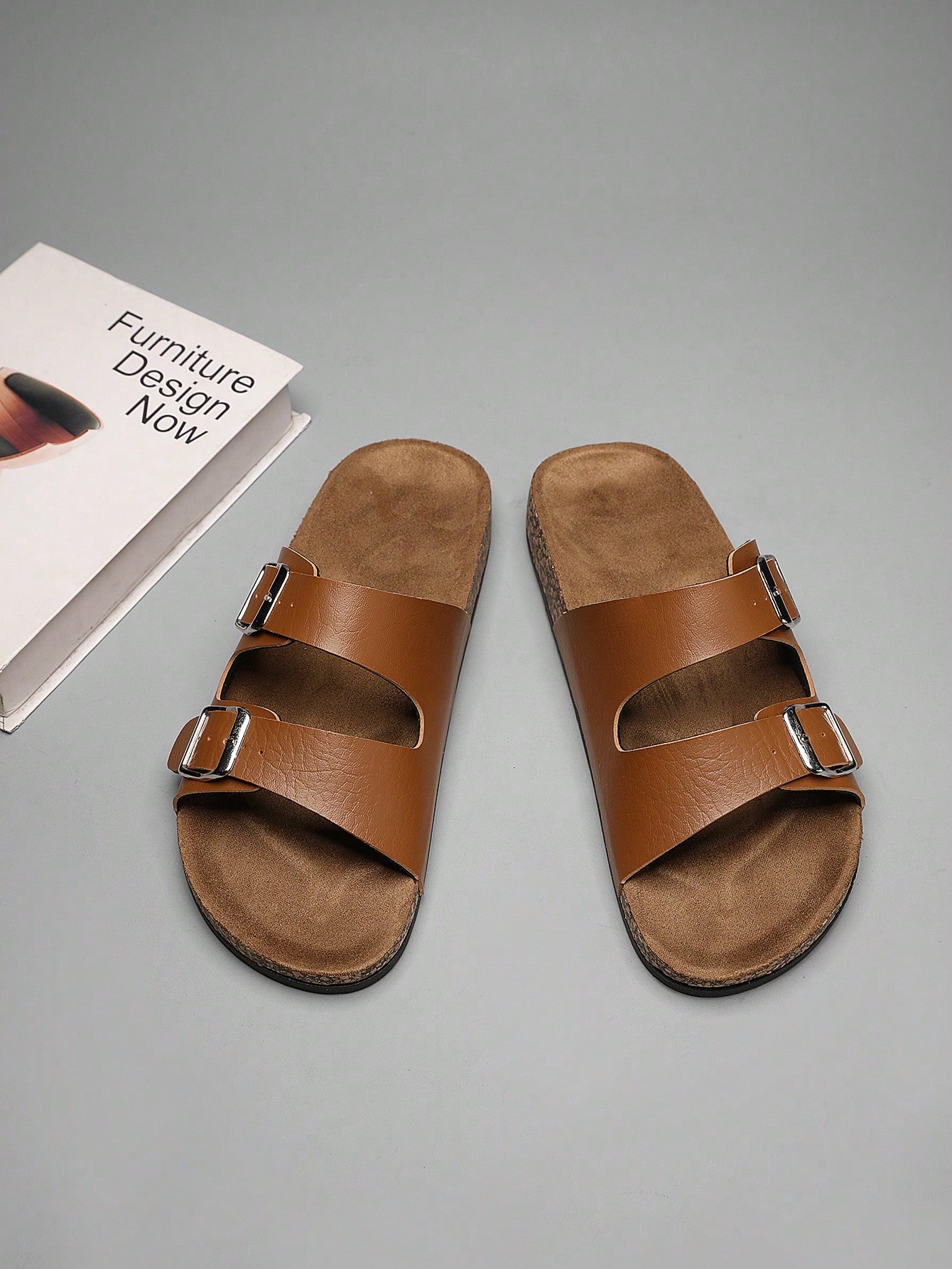 In Khaki Women Slides