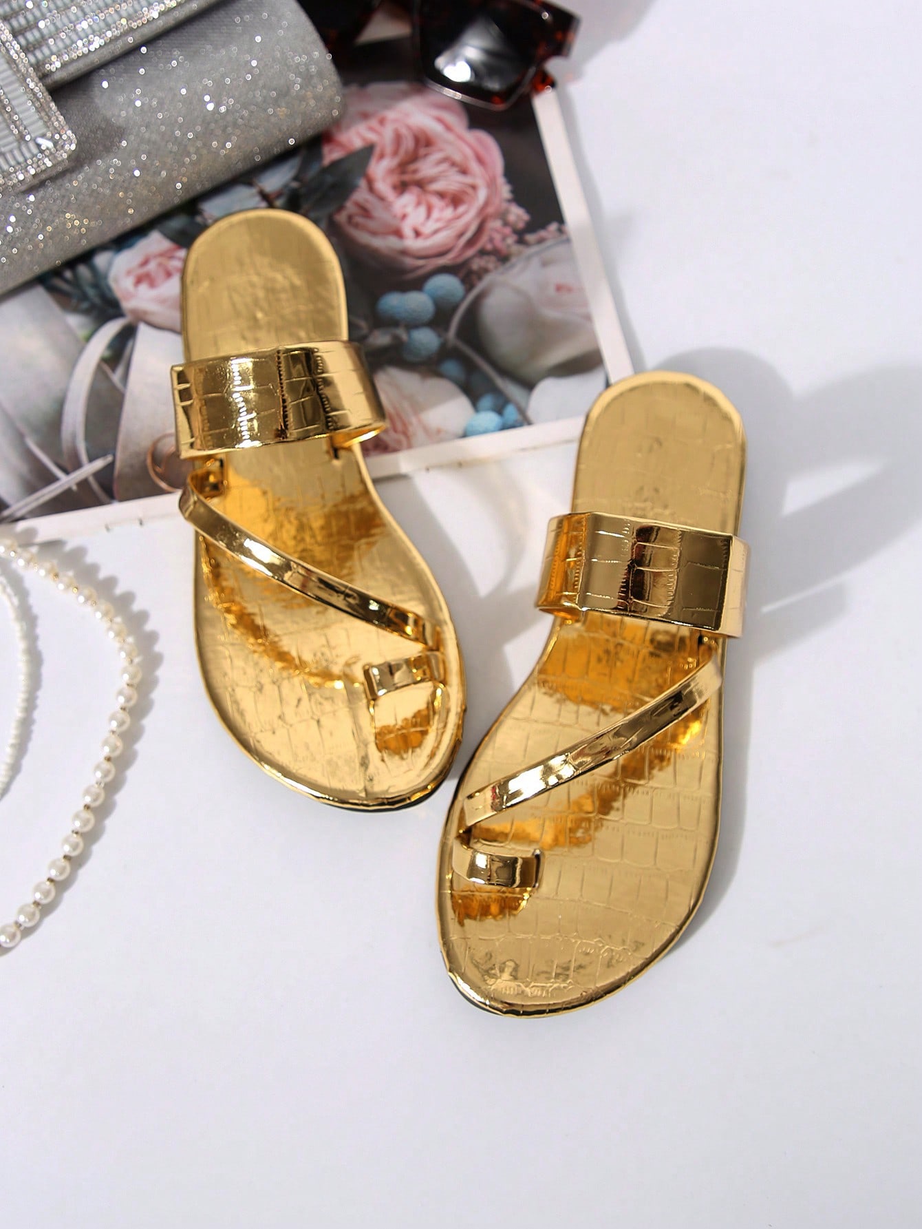 In Gold Women Shoes