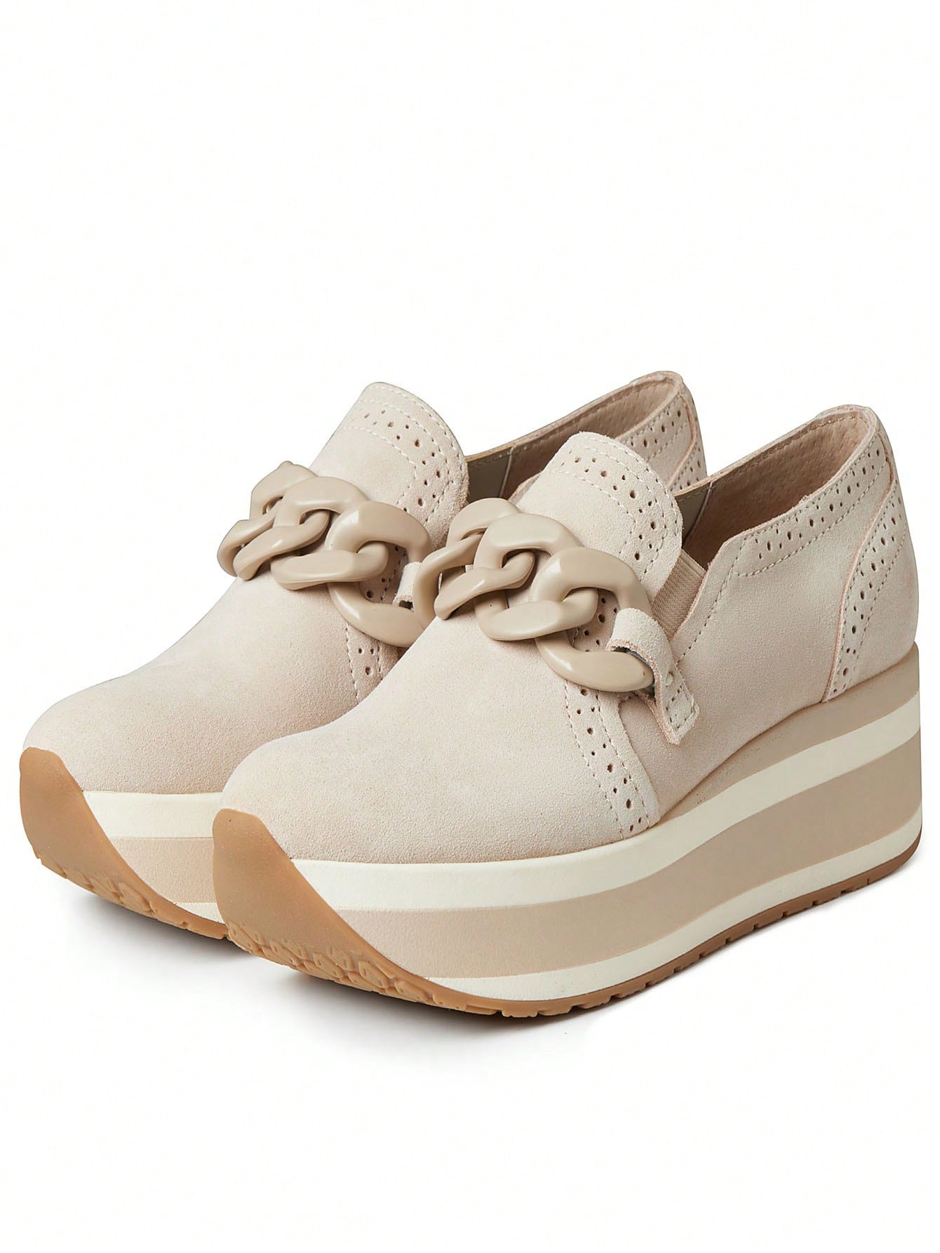 In Apricot Women Wedges & Flatform