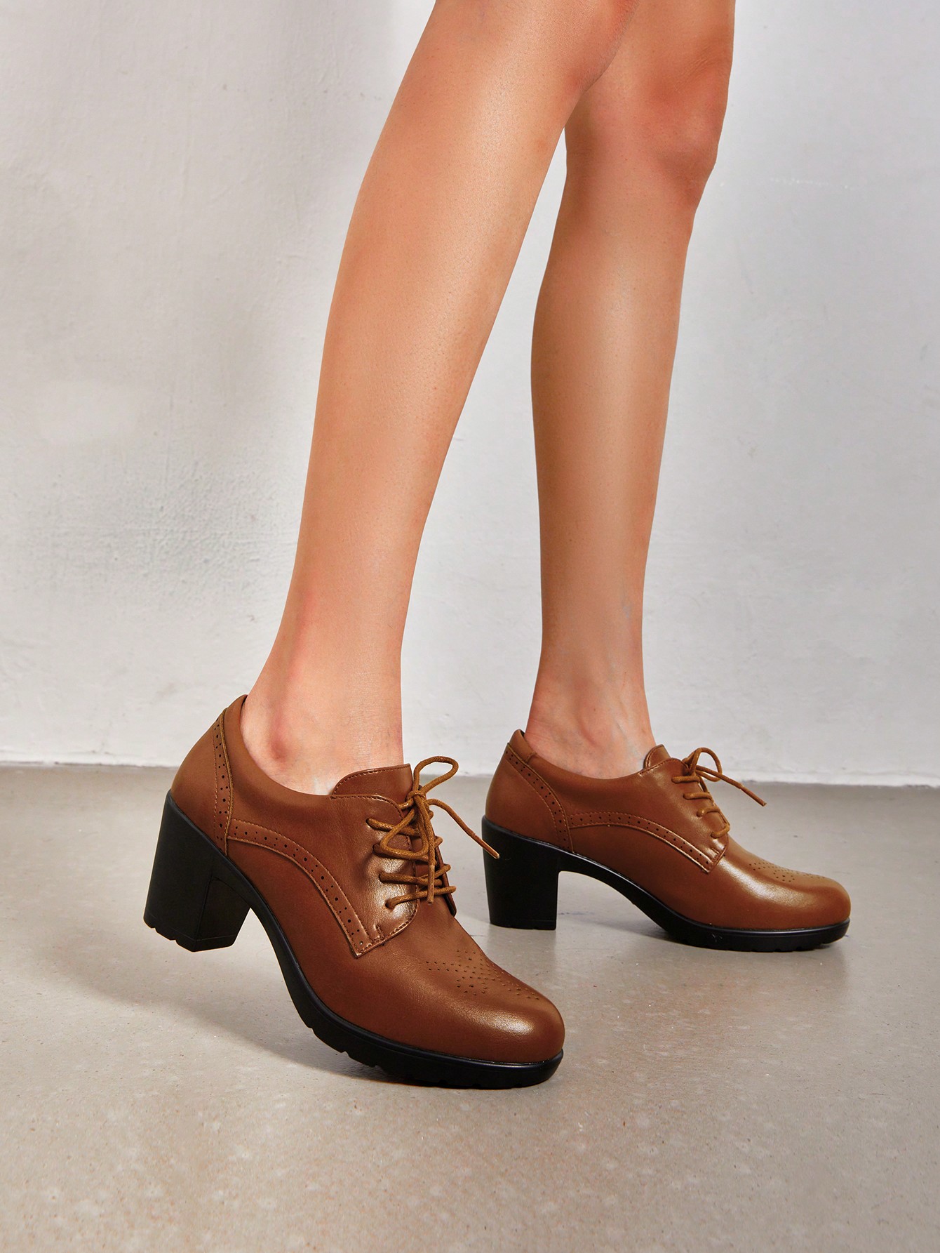 In Brown Women Pumps