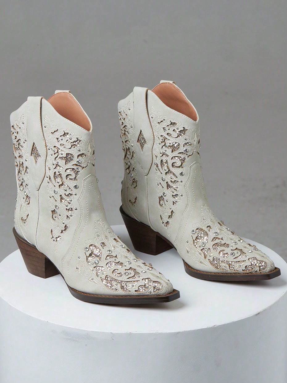 In Beige Women Fashion Boots