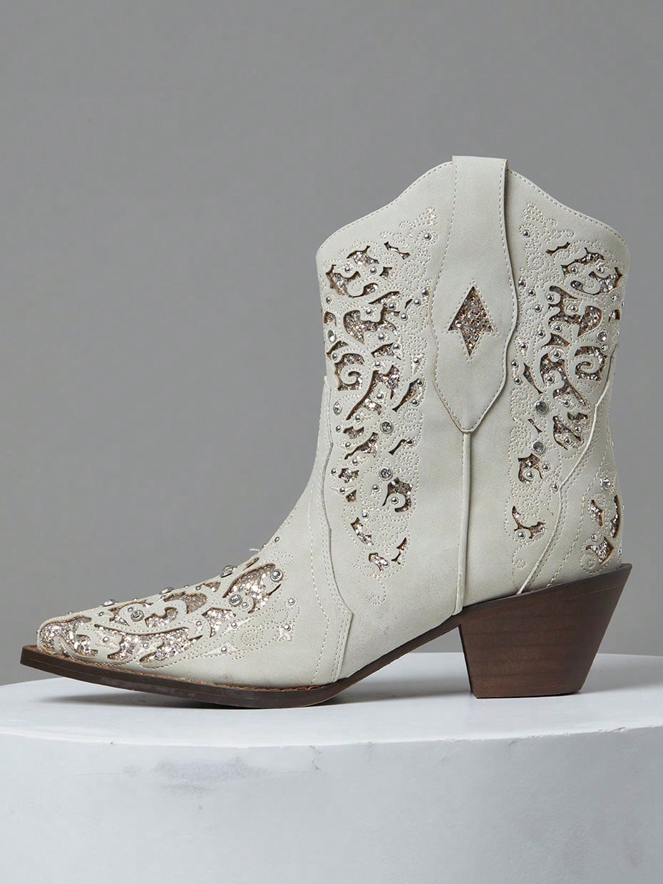 In Beige Women Fashion Boots