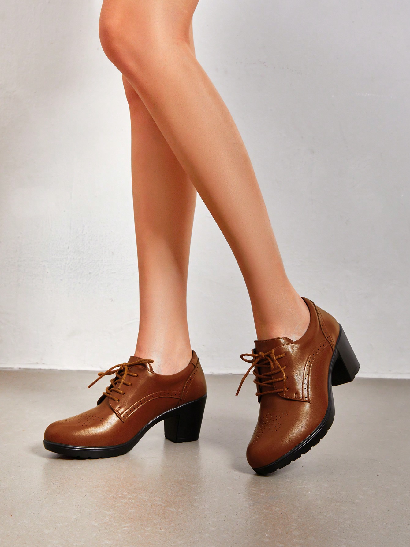 In Brown Women Pumps