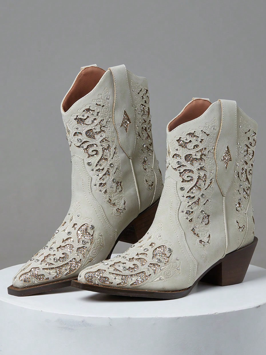 In Beige Women Fashion Boots