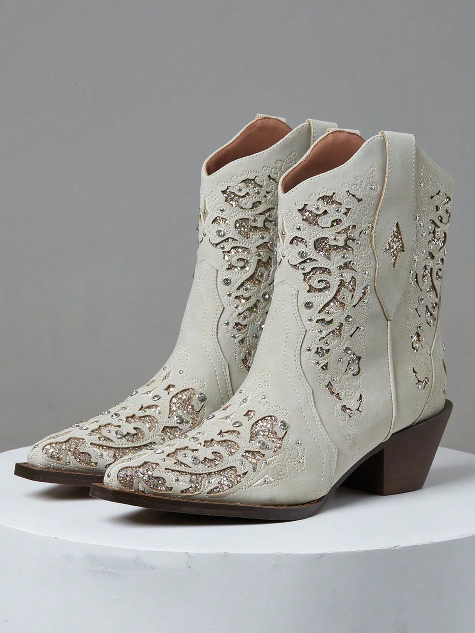 In Beige Women Fashion Boots