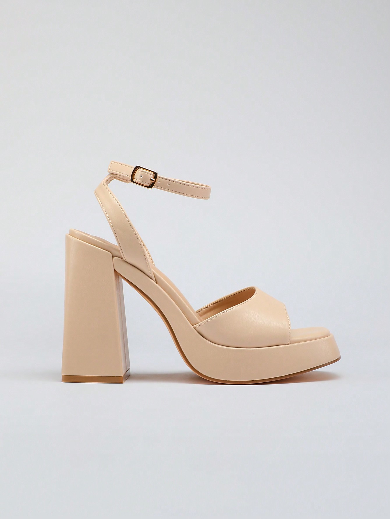 In Khaki Women Heeled Sandals