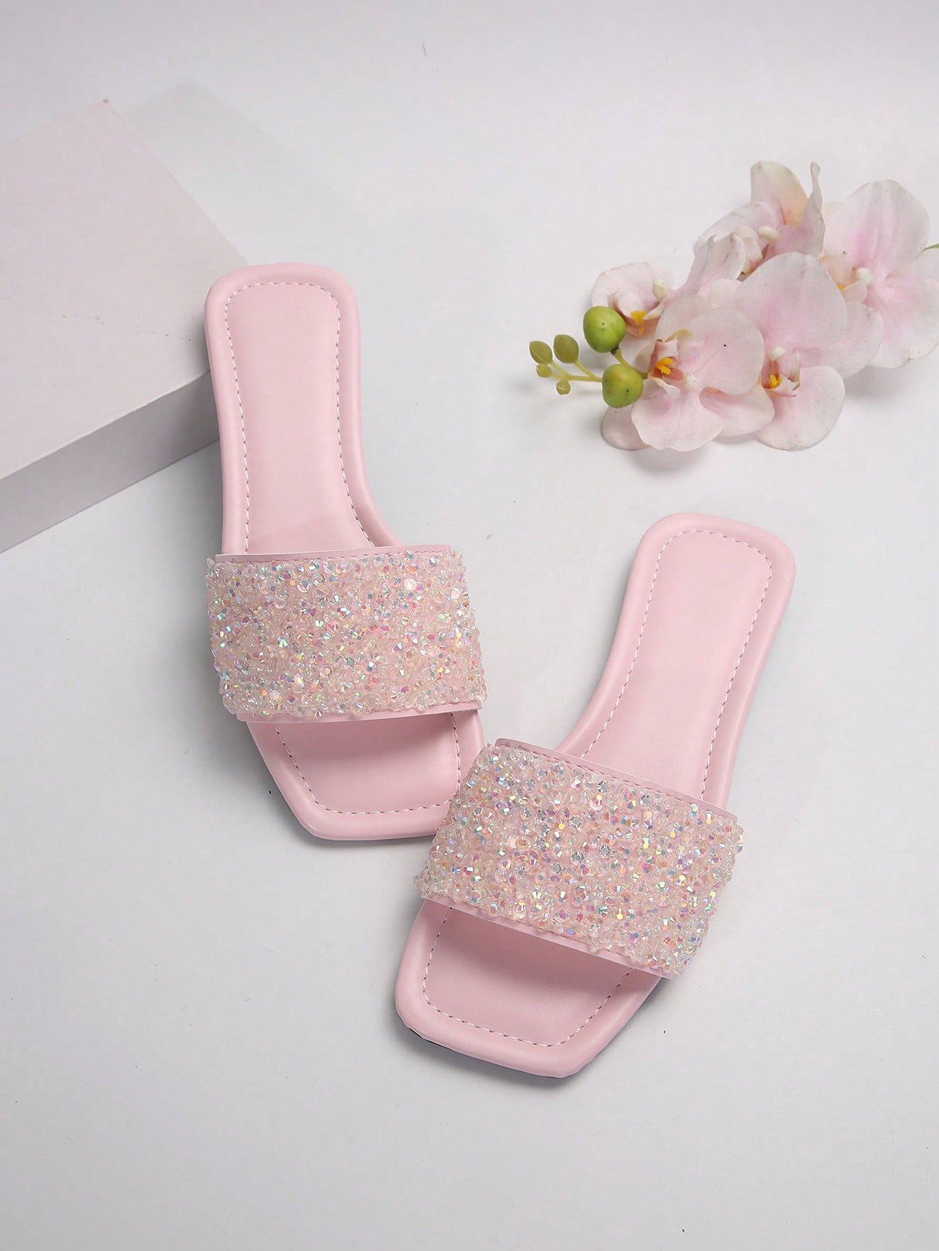 In Pink Women Flat Sandals