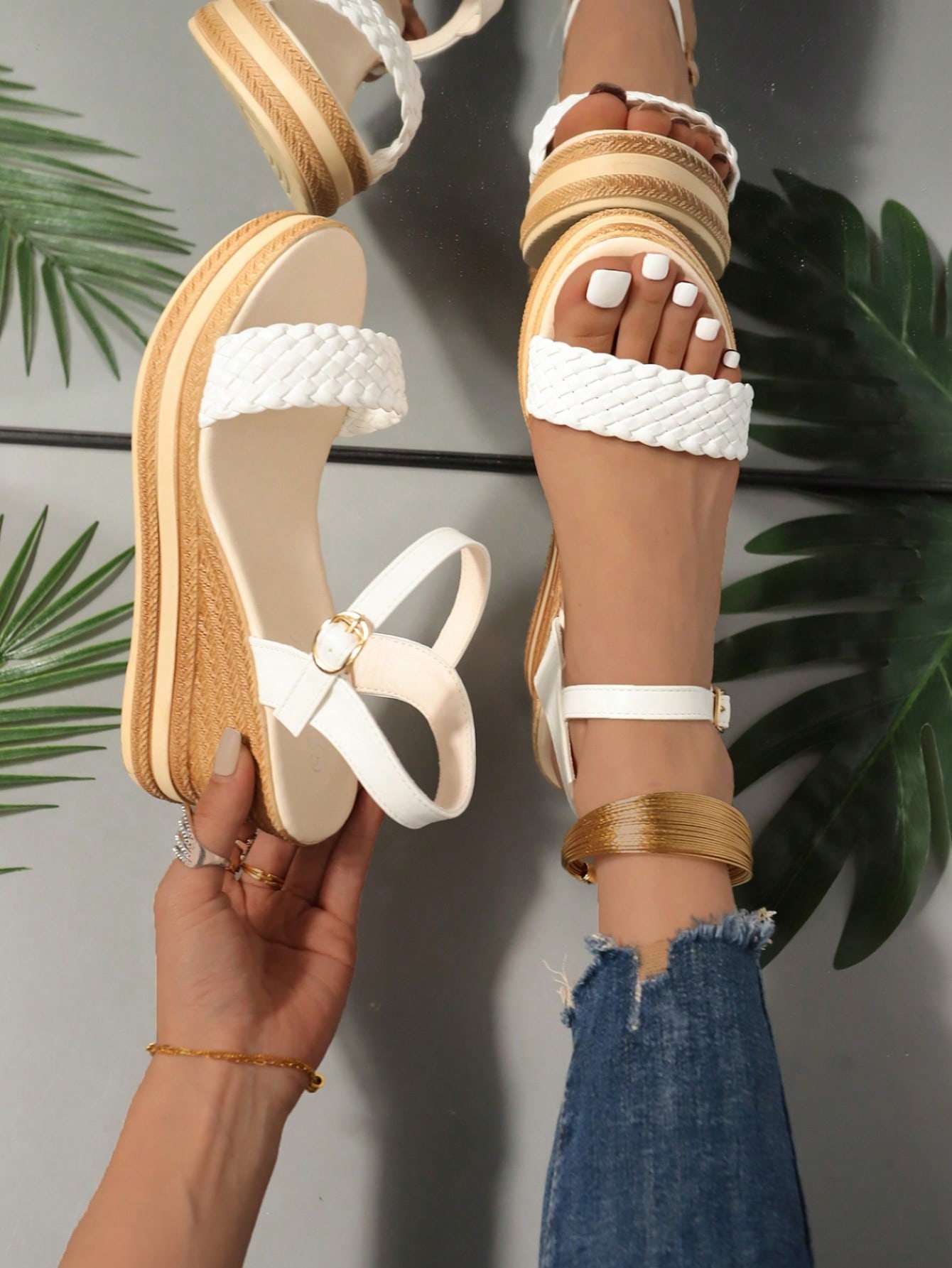 In White Women Wedges & Flatform