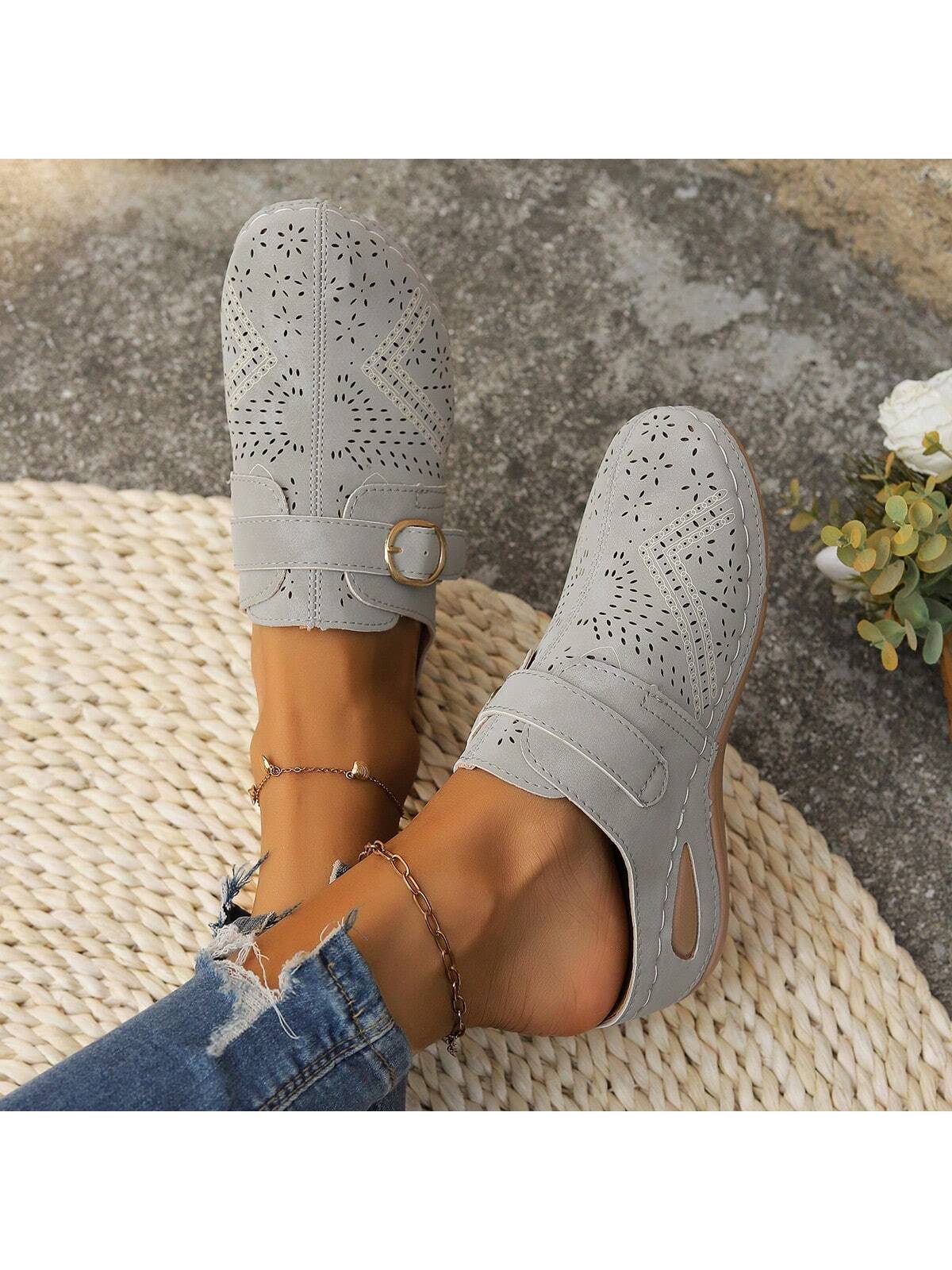 In Dark Grey Women Shoes