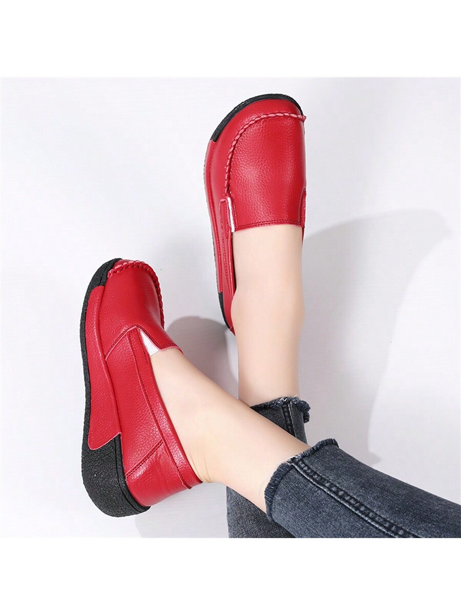 In Red Women Wedges & Flatform