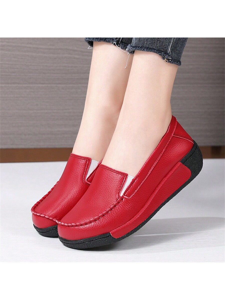 In Red Women Wedges & Flatform