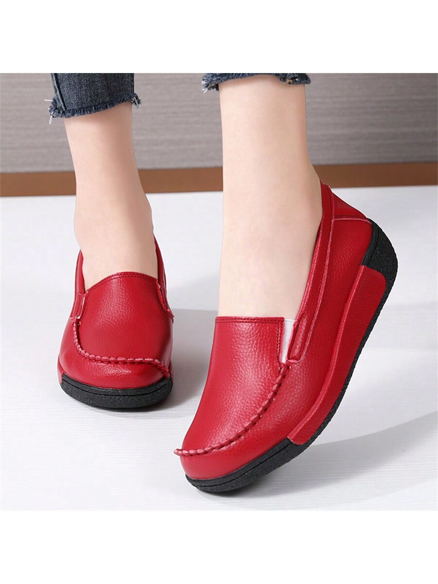 In Red Women Wedges & Flatform