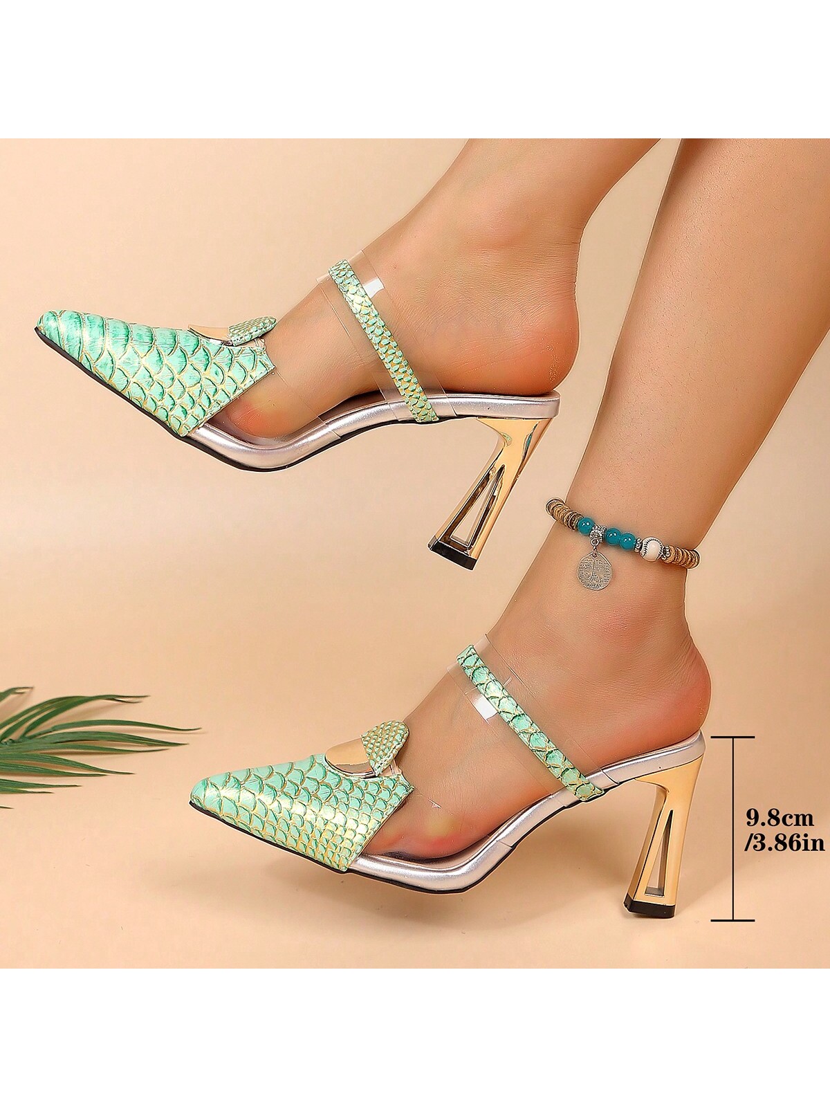 In Green Women Pumps