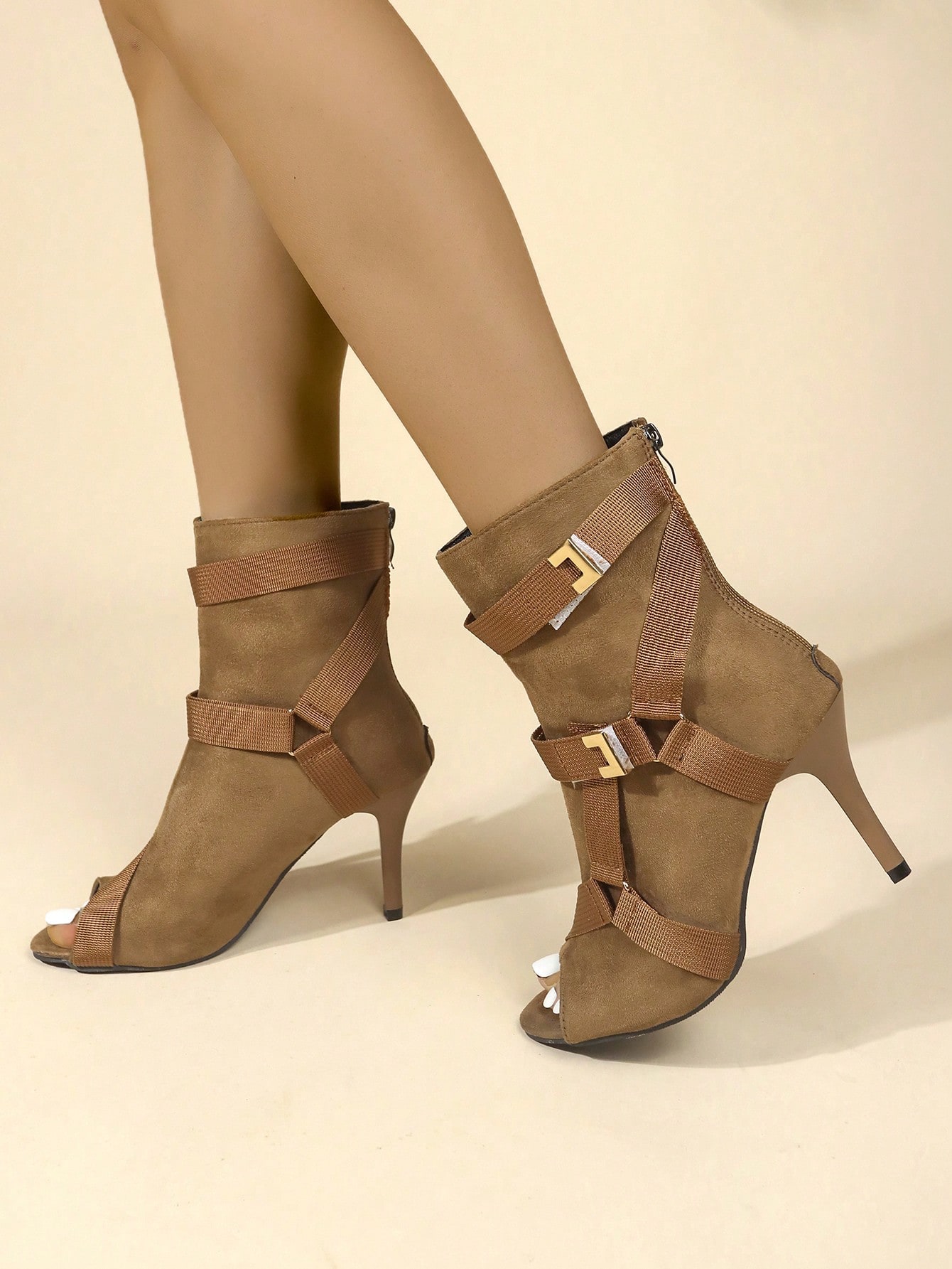 In Khaki Women Ankle Boots & Booties