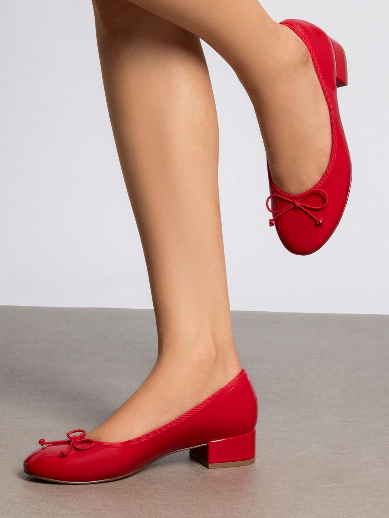 In Red Women Pumps