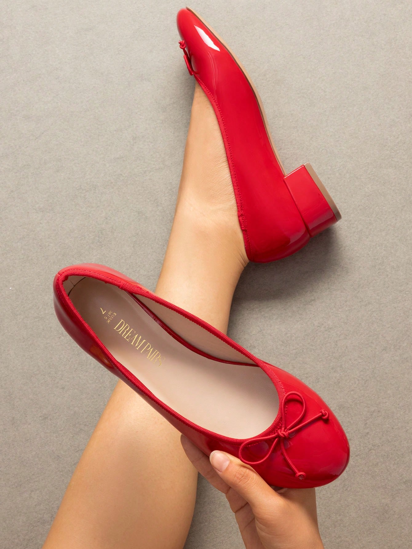 In Red Women Pumps