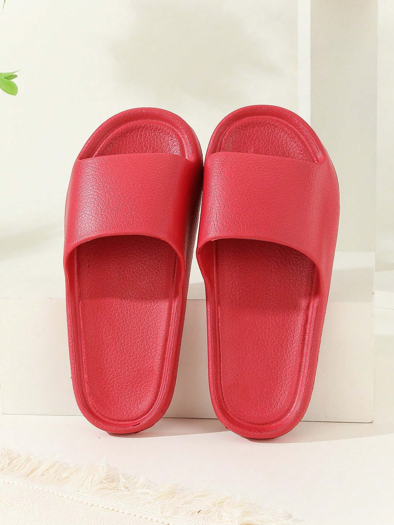 In Red Women Home Slippers