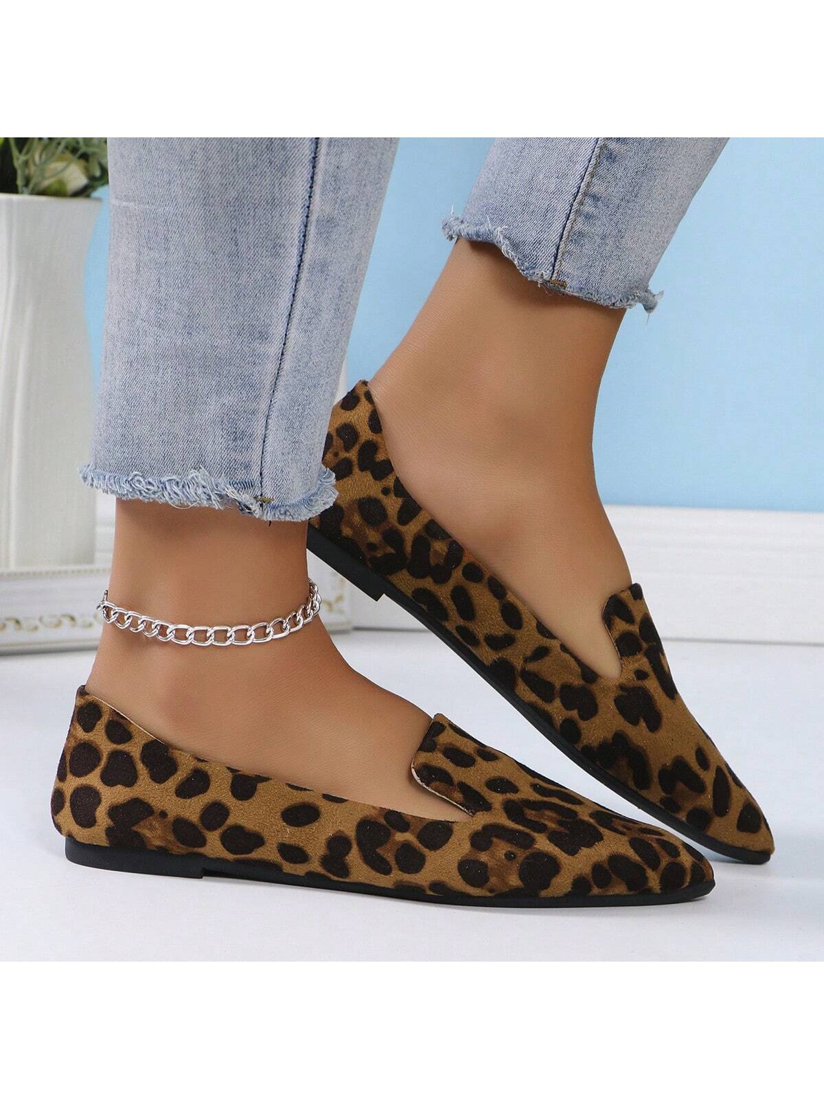 In Coffee Brown Women Flats