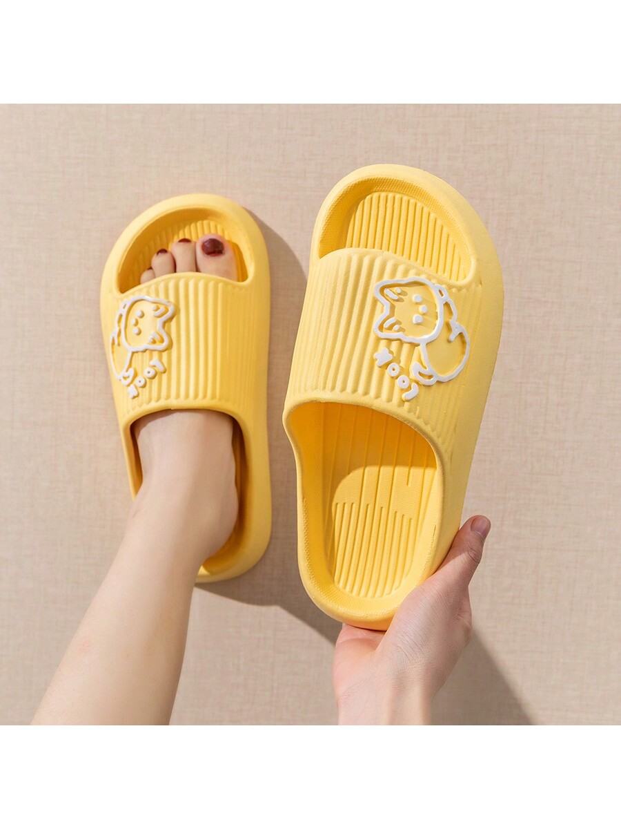 In Yellow Women Slippers