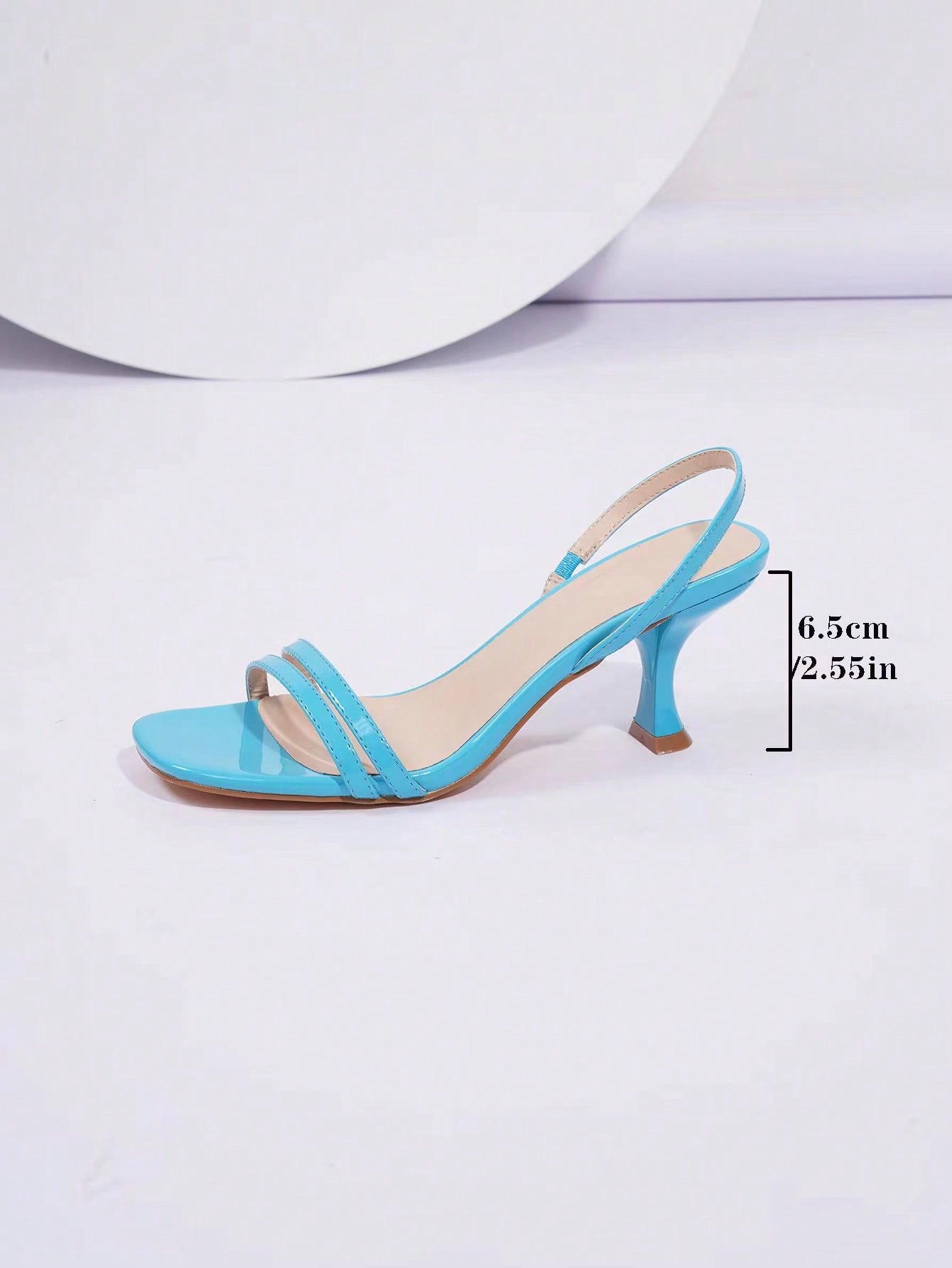 In Baby Blue Women Heeled Sandals