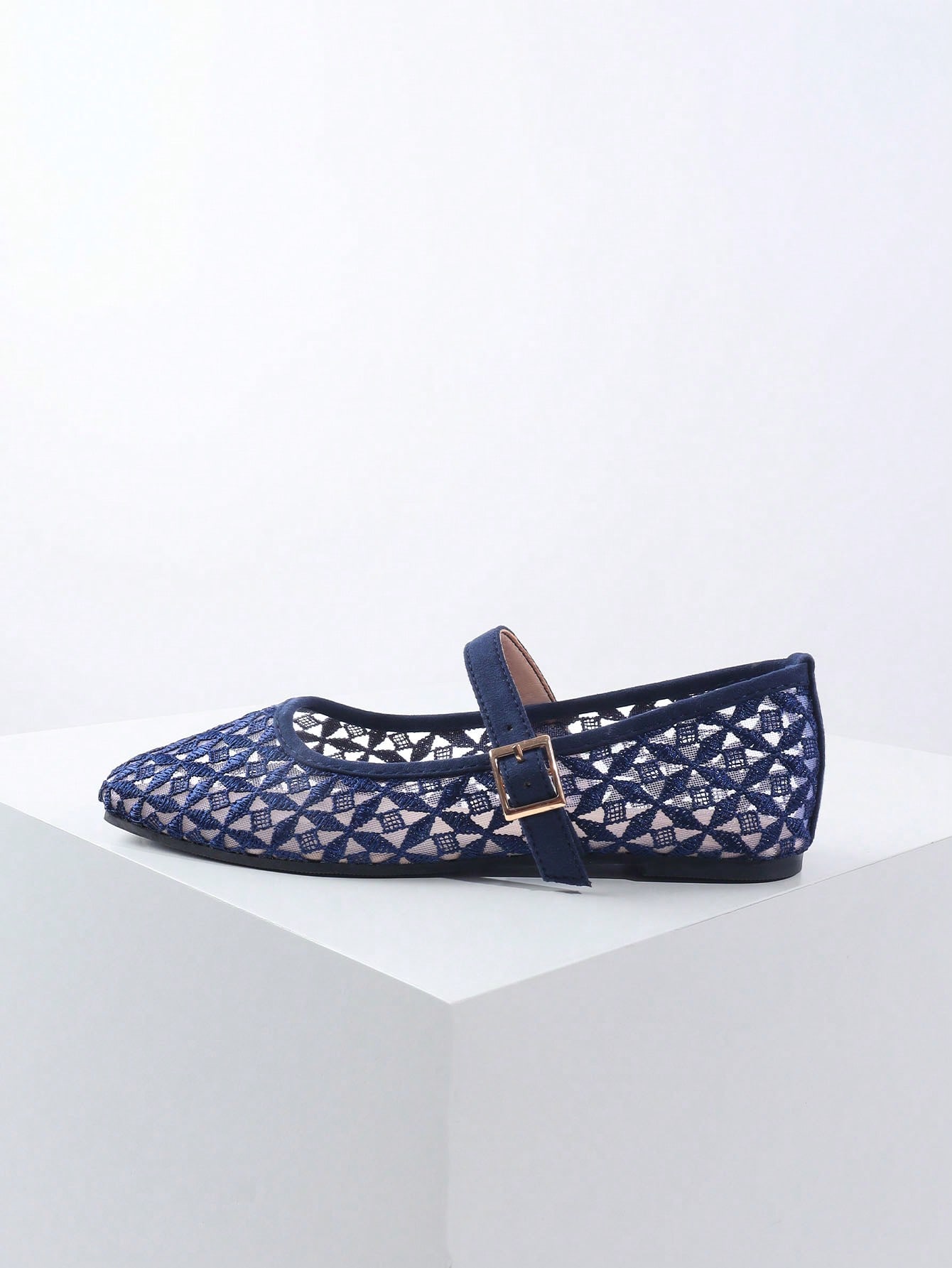 In Blue Women Flats