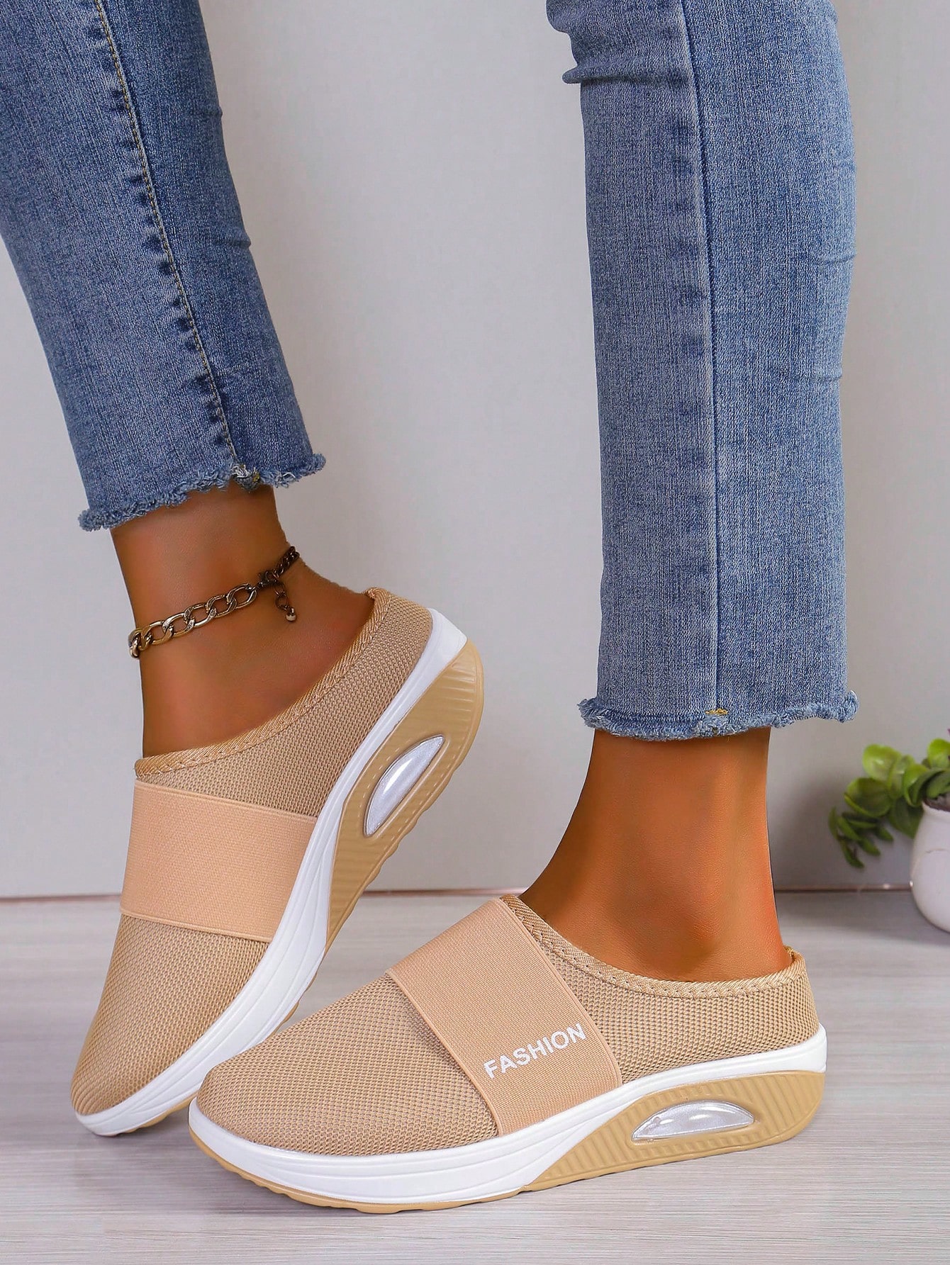 In Khaki Women Wedges & Flatform